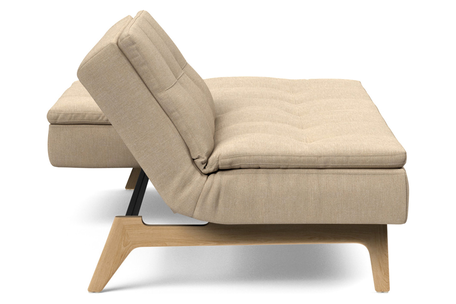 Innovation Living Dublexo Eik Sofa Bed Oak - 587 Phobos Mocha