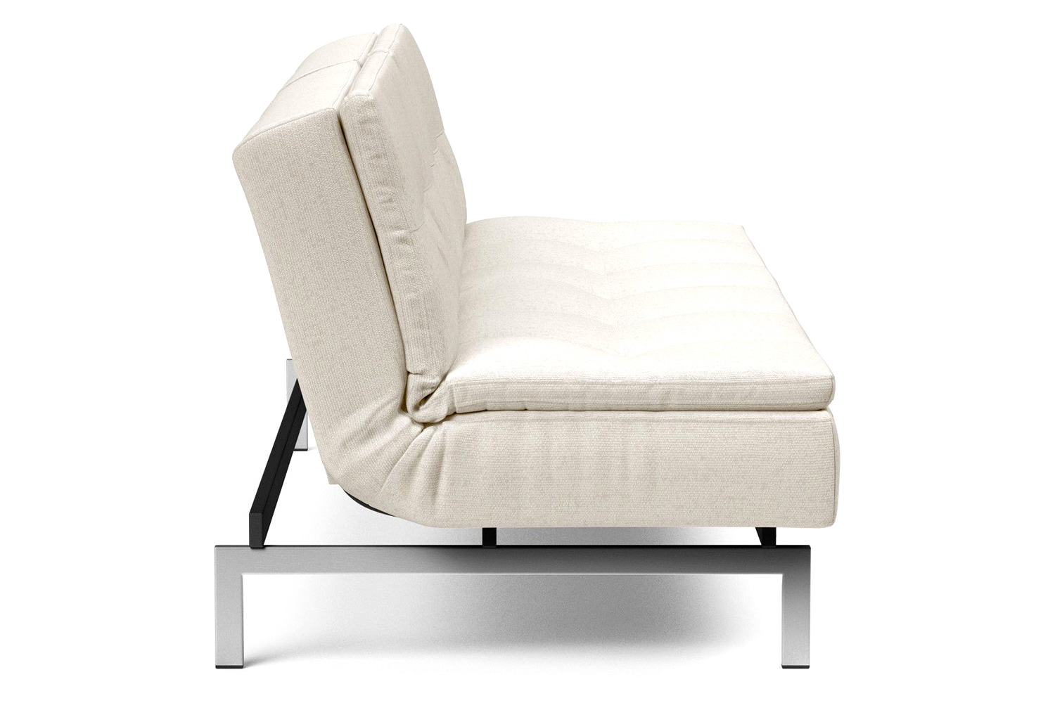 Innovation Living Dublexo Stainless Steel Sofa Bed - 531 Bouclé Off White