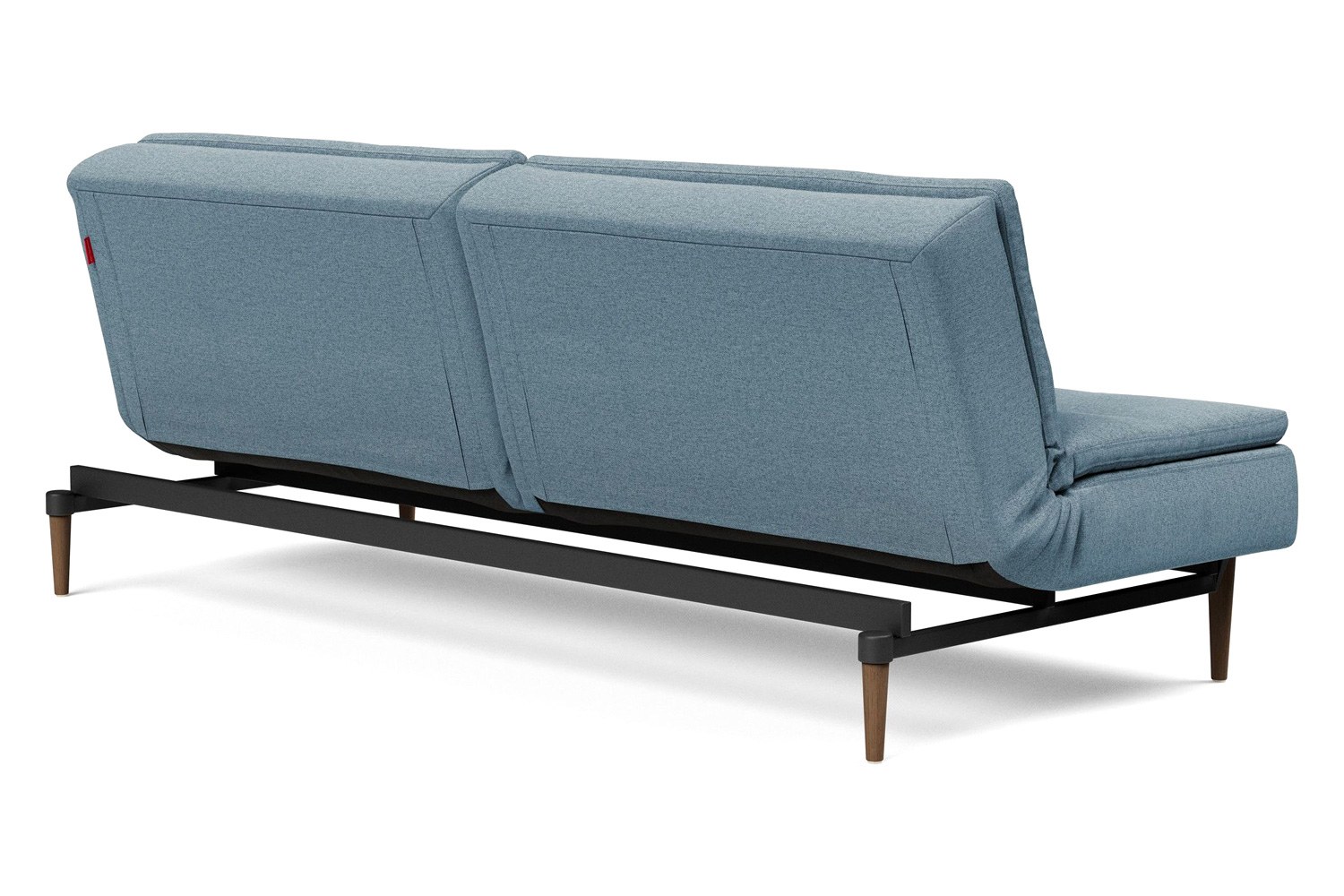 Innovation Living Dublexo Styletto Sofa Bed Dark Wood - 558 Soft Indigo
