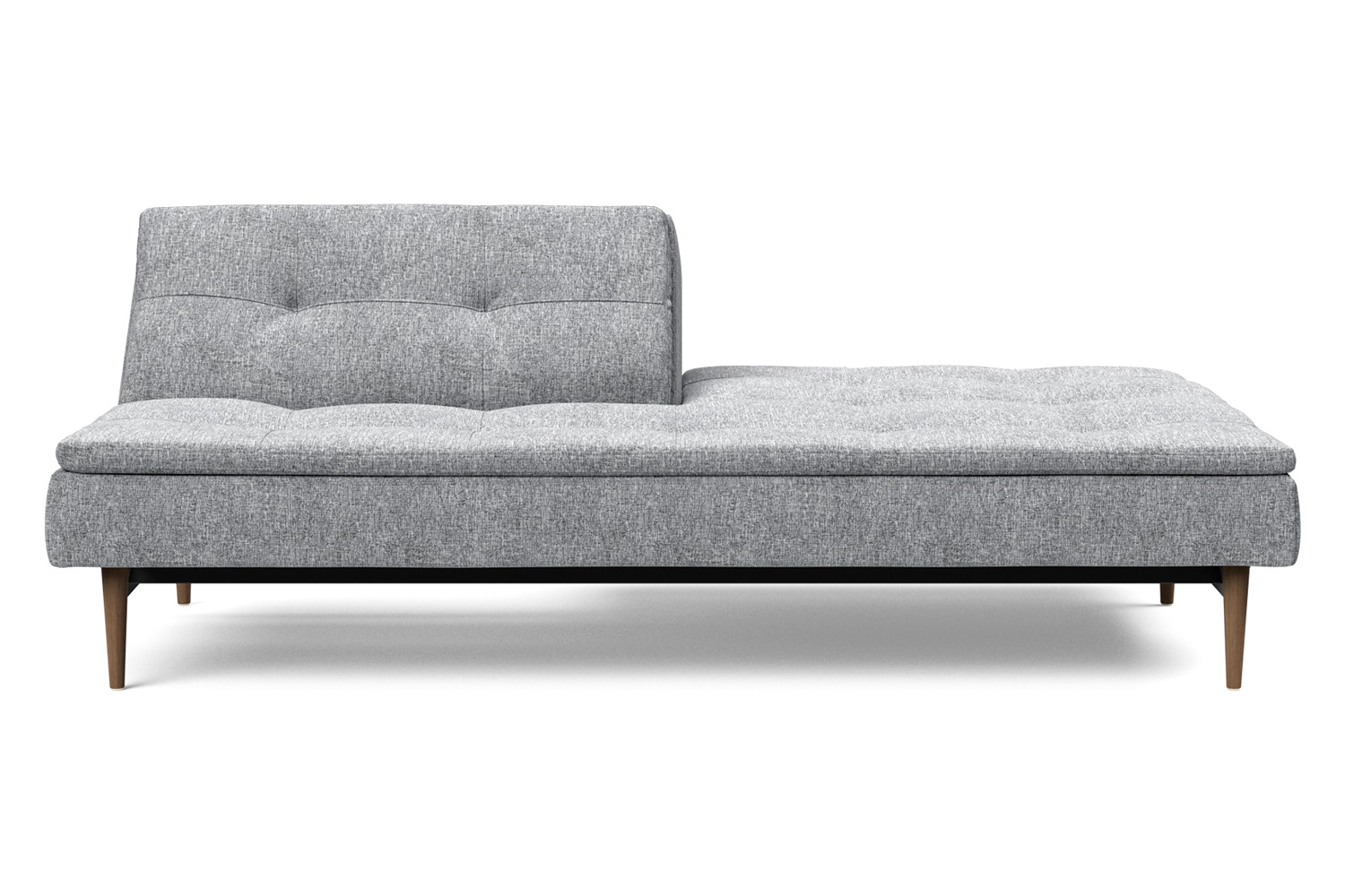 Innovation Living Dublexo Styletto Sofa Bed Dark Wood - 565 Twist Granite