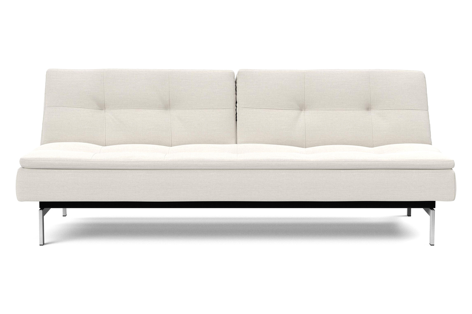 Innovation Living Dublexo Stainless Steel Sofa Bed - 574 Vivus Dusty Off White
