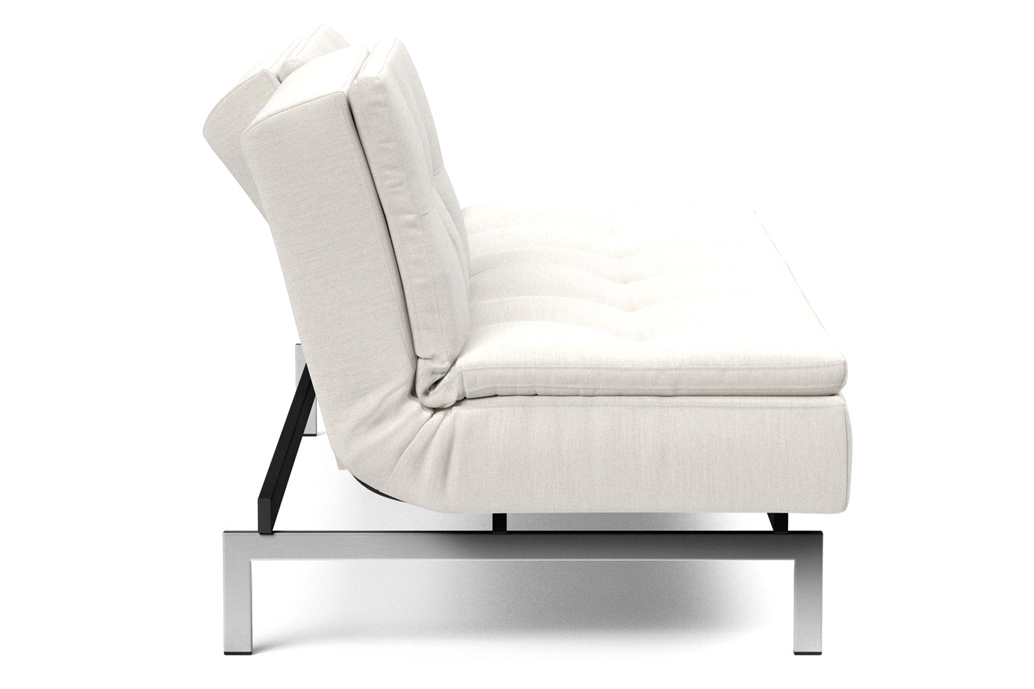 Innovation Living Dublexo Stainless Steel Sofa Bed - 574 Vivus Dusty Off White