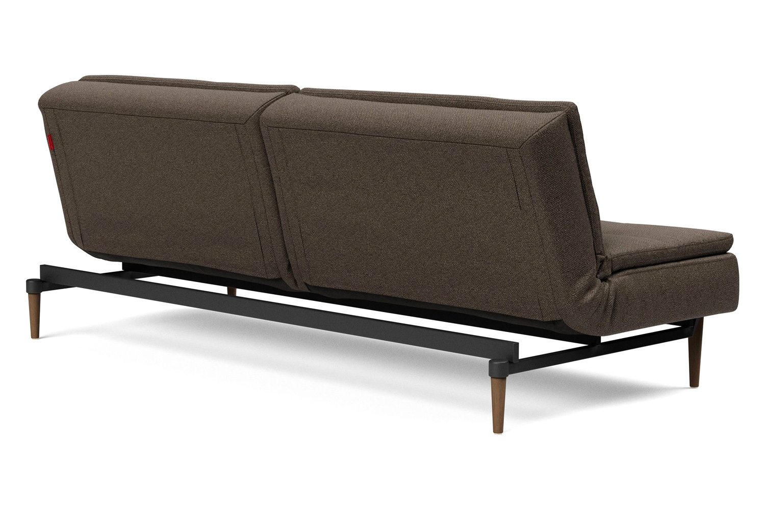 Innovation Living Dublexo Styletto Sofa Bed Dark Wood - 578 Kenya Taupe