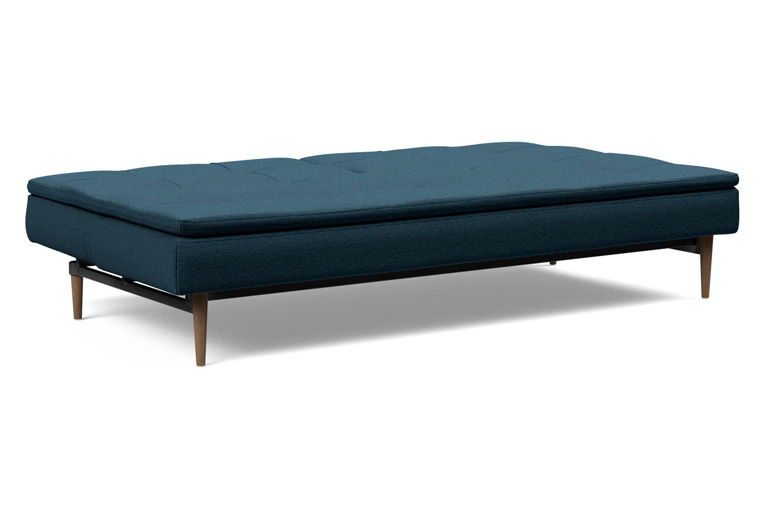 Innovation Living Dublexo Styletto Sofa Bed Dark Wood - 580 Argus Navy Blue
