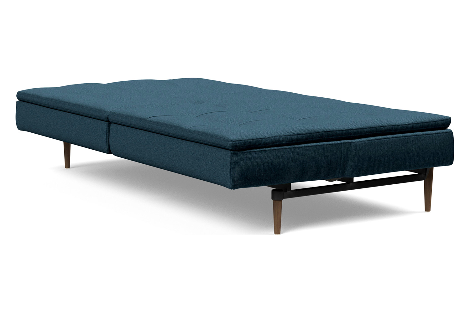 Innovation Living Dublexo Styletto Sofa Bed Dark Wood - 580 Argus Navy Blue