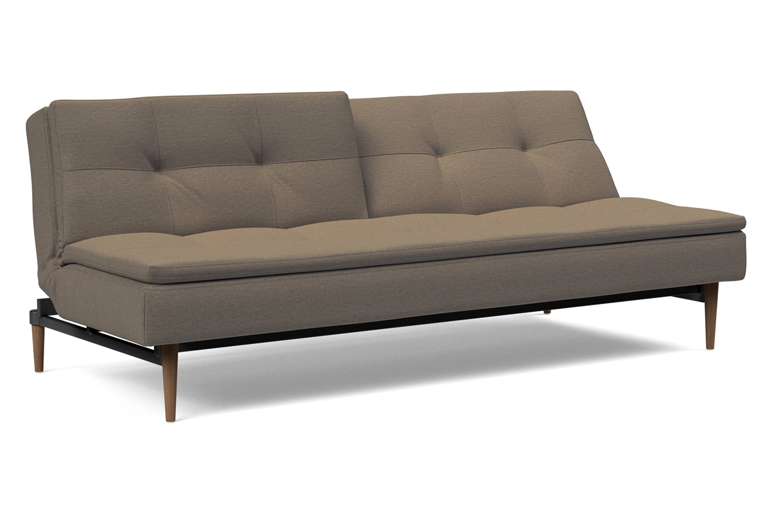 Innovation Living Dublexo Styletto Sofa Bed Dark Wood - 585 Argus Brown