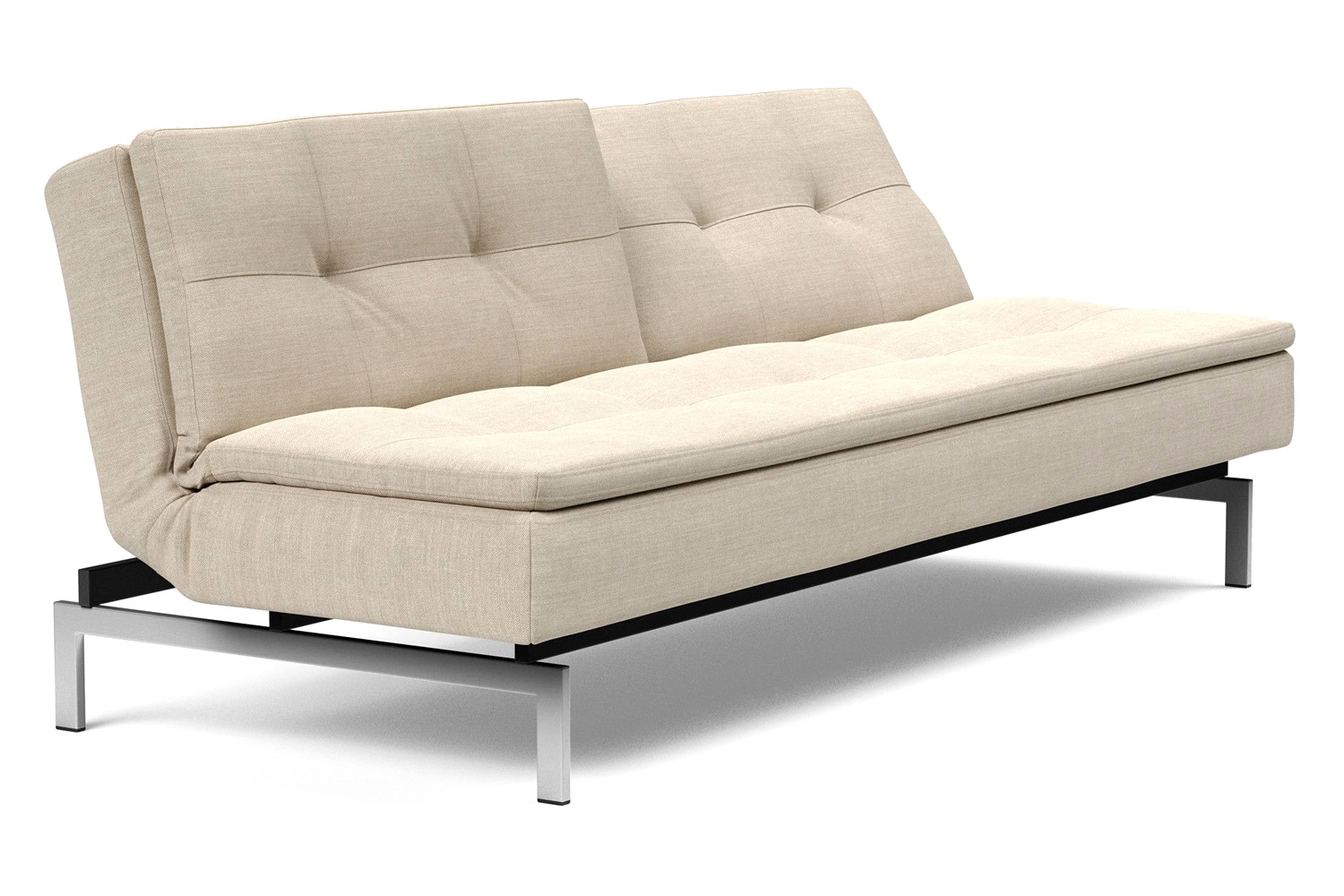Innovation Living Dublexo Stainless Steel Sofa Bed - 586 Phobos Latte