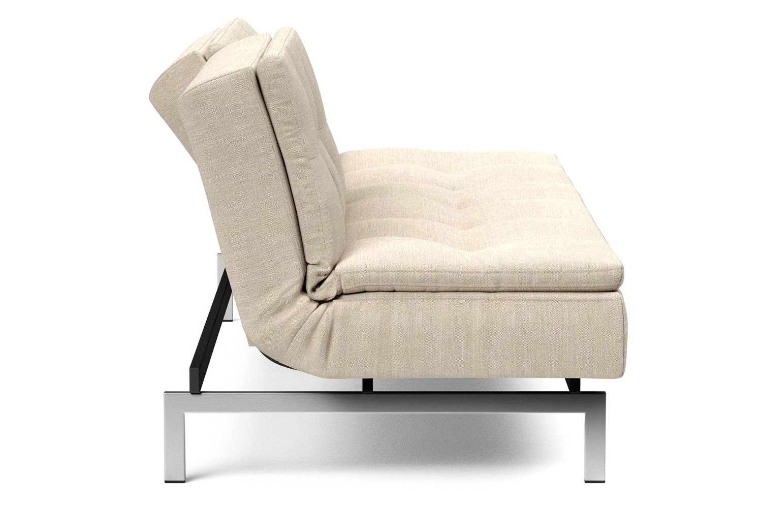 Innovation Living Dublexo Stainless Steel Sofa Bed - 586 Phobos Latte