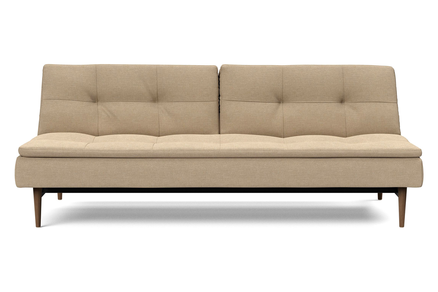 Innovation Living Dublexo Styletto Sofa Bed Dark Wood - 587 Phobos Mocha