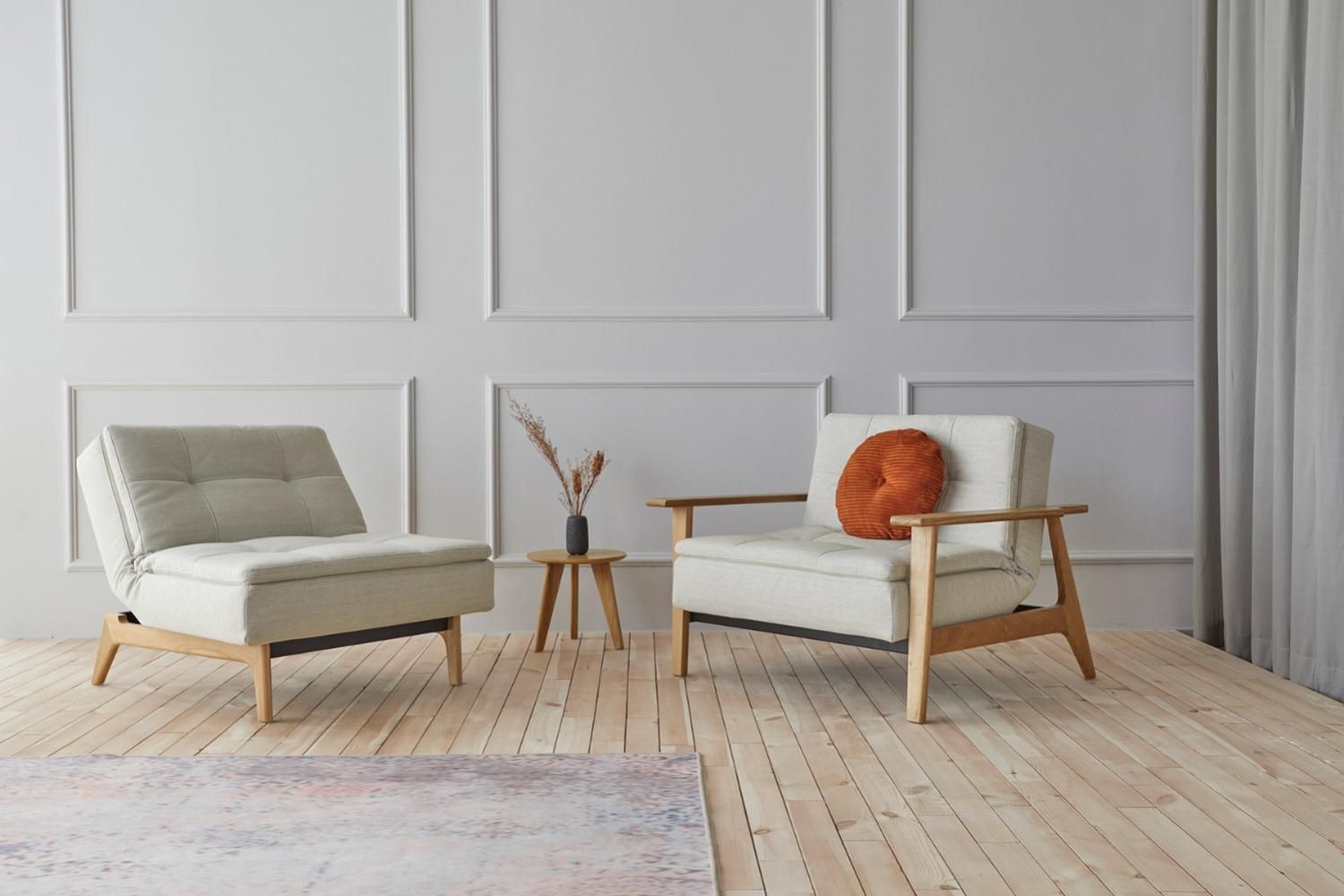Innovation Living Dublexo Frej Chair Oak - 316 Cordufine Pine Green
