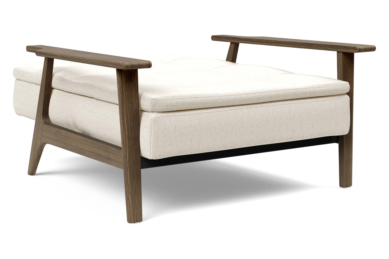 Innovation Living Dublexo Frej Chair Smoked Oak - 531 Bouclé Off White