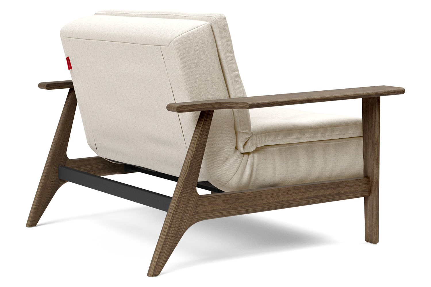 Innovation Living Dublexo Frej Chair Smoked Oak - 531 Bouclé Off White