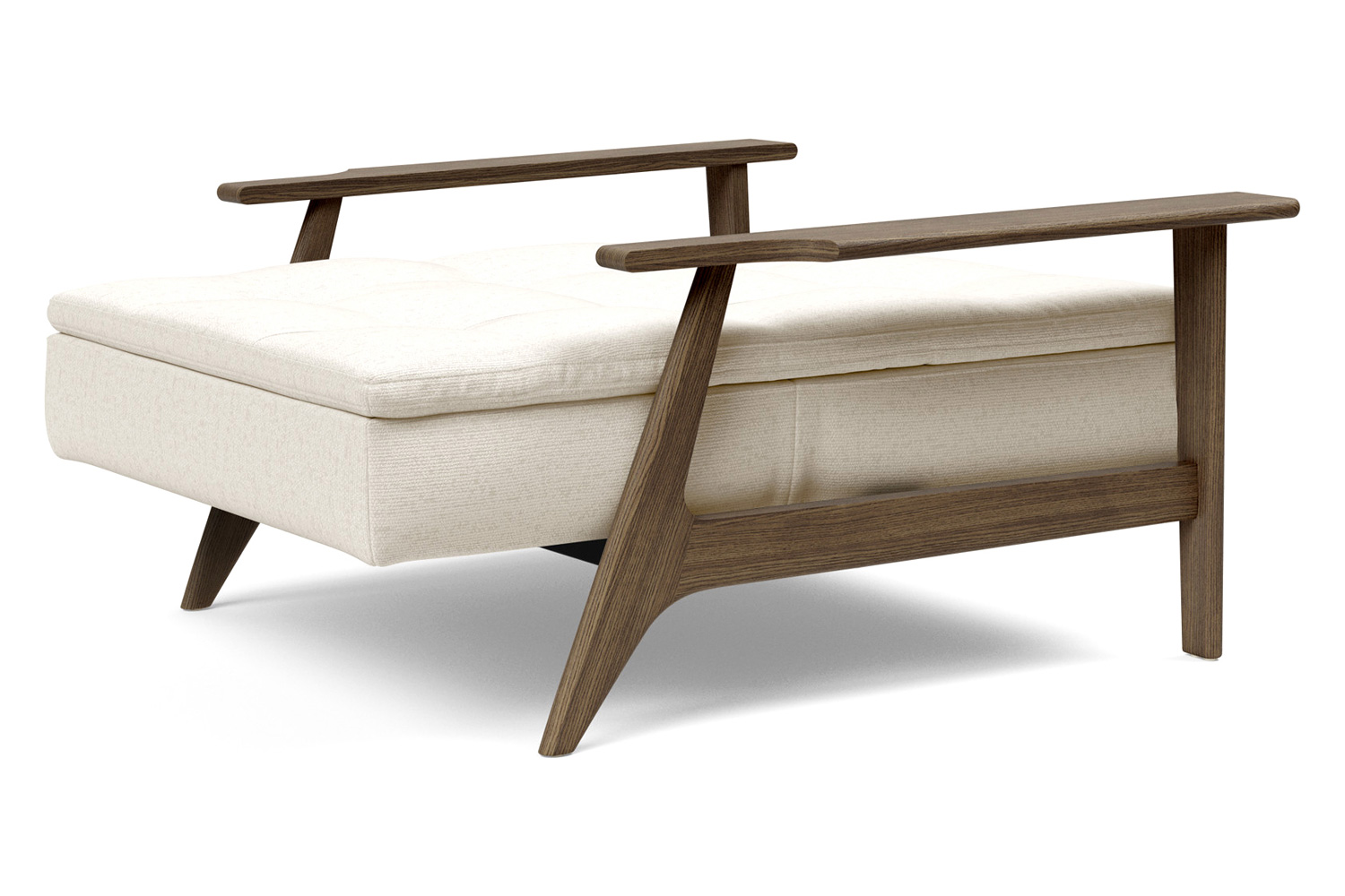 Innovation Living Dublexo Frej Chair Smoked Oak - 531 Bouclé Off White