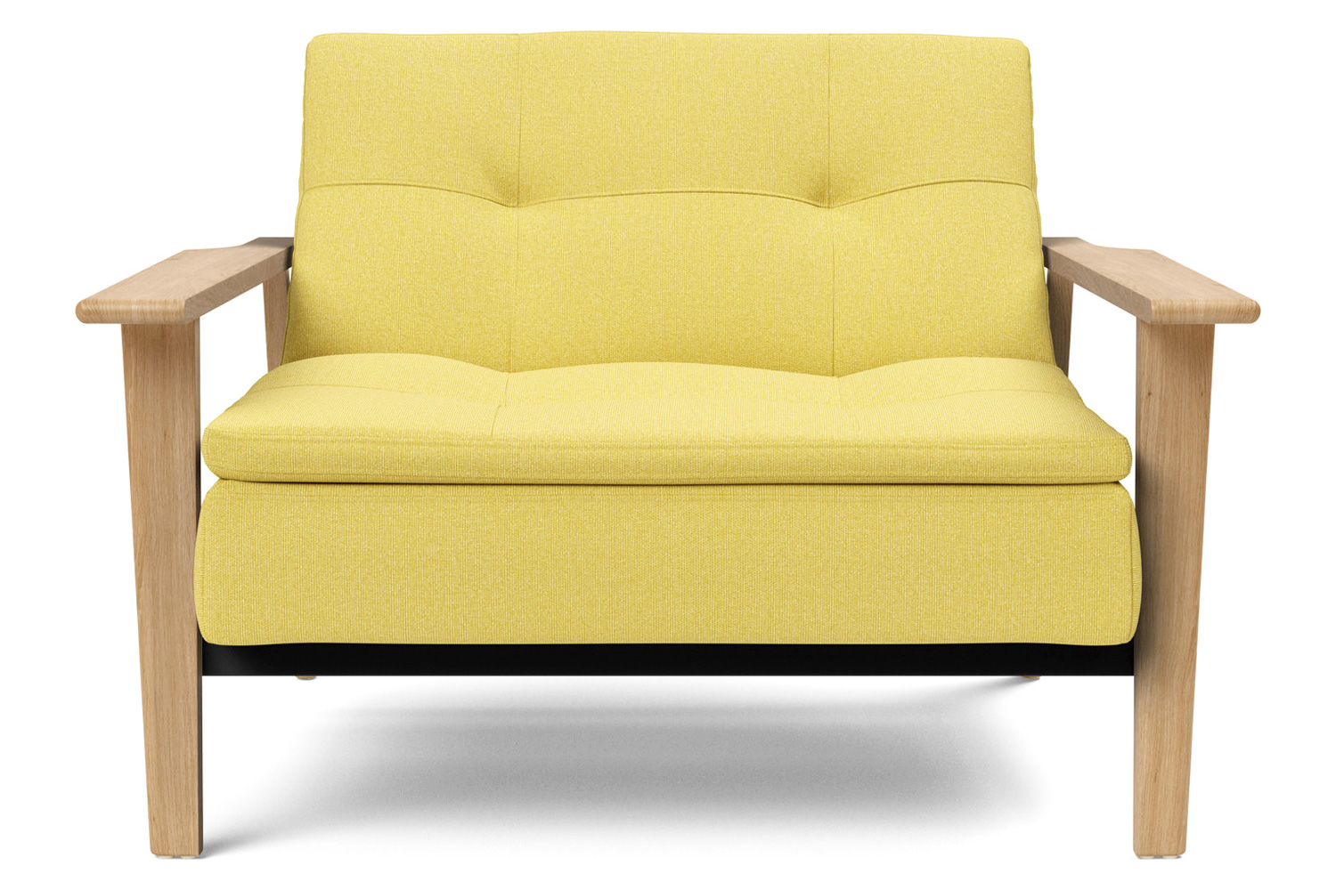 Innovation Living Dublexo Frej Chair Oak - 554 Soft Mustard Flower