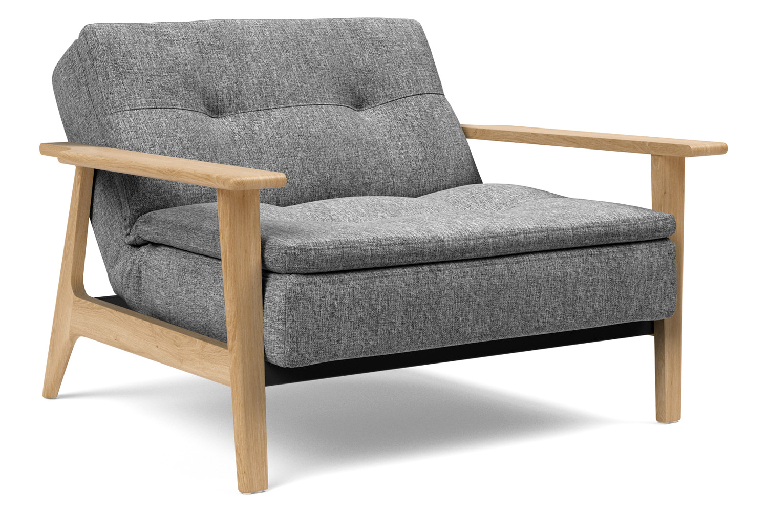 Innovation Living Dublexo Frej Chair Oak - 563 Twist Charcoal