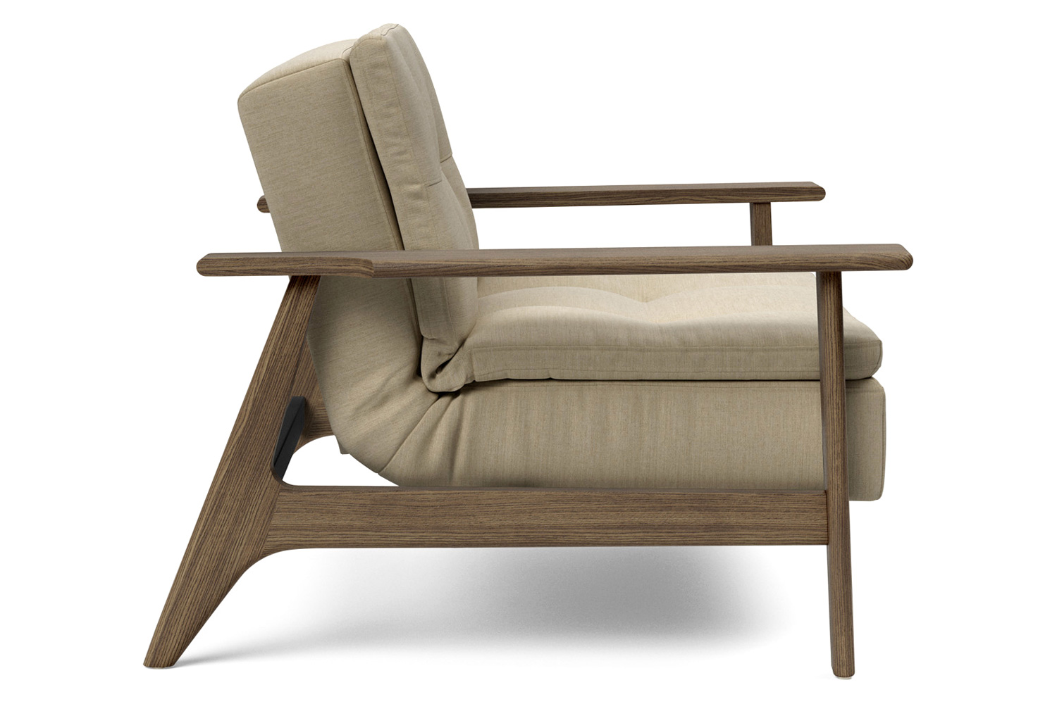 Innovation Living Dublexo Frej Chair Smoked Oak - 571 Vivus Dusty Sand