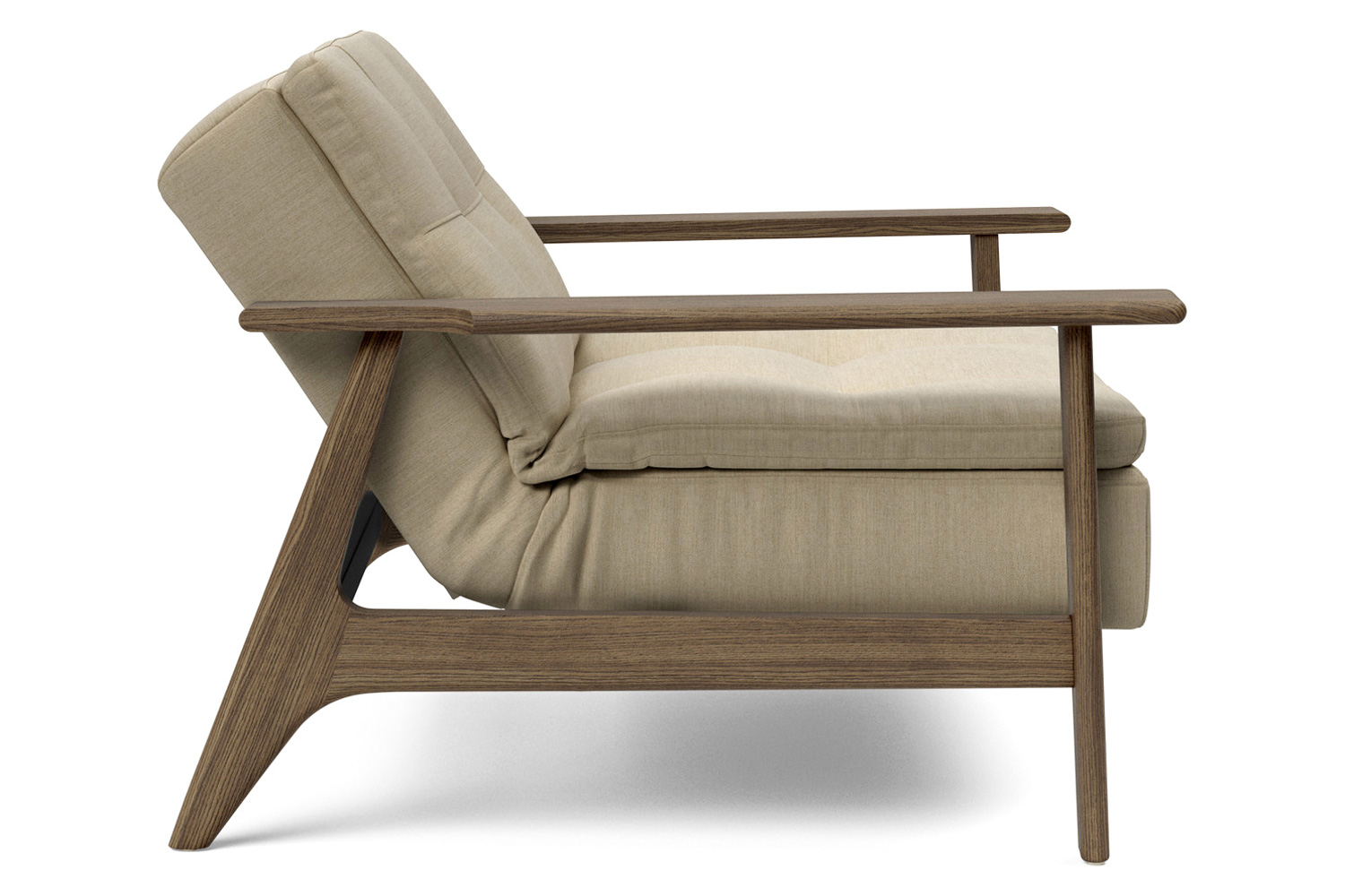 Innovation Living Dublexo Frej Chair Smoked Oak - 571 Vivus Dusty Sand