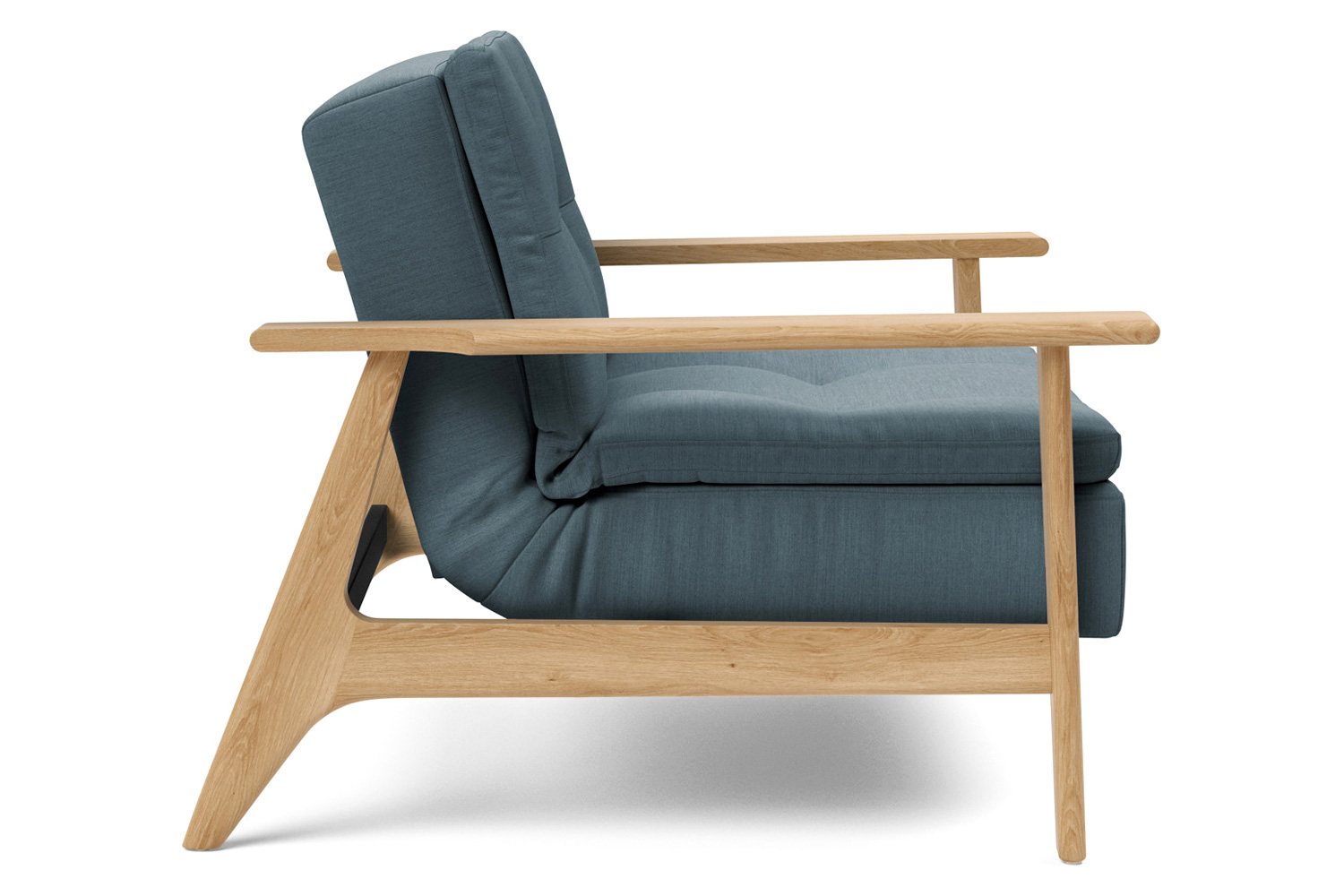 Innovation Living Dublexo Frej Chair Oak - 573 Vivus Dusty Blue