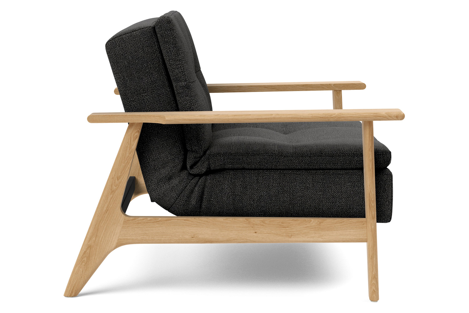 Innovation Living Dublexo Frej Chair Oak - 577 Kenya Dark Gray
