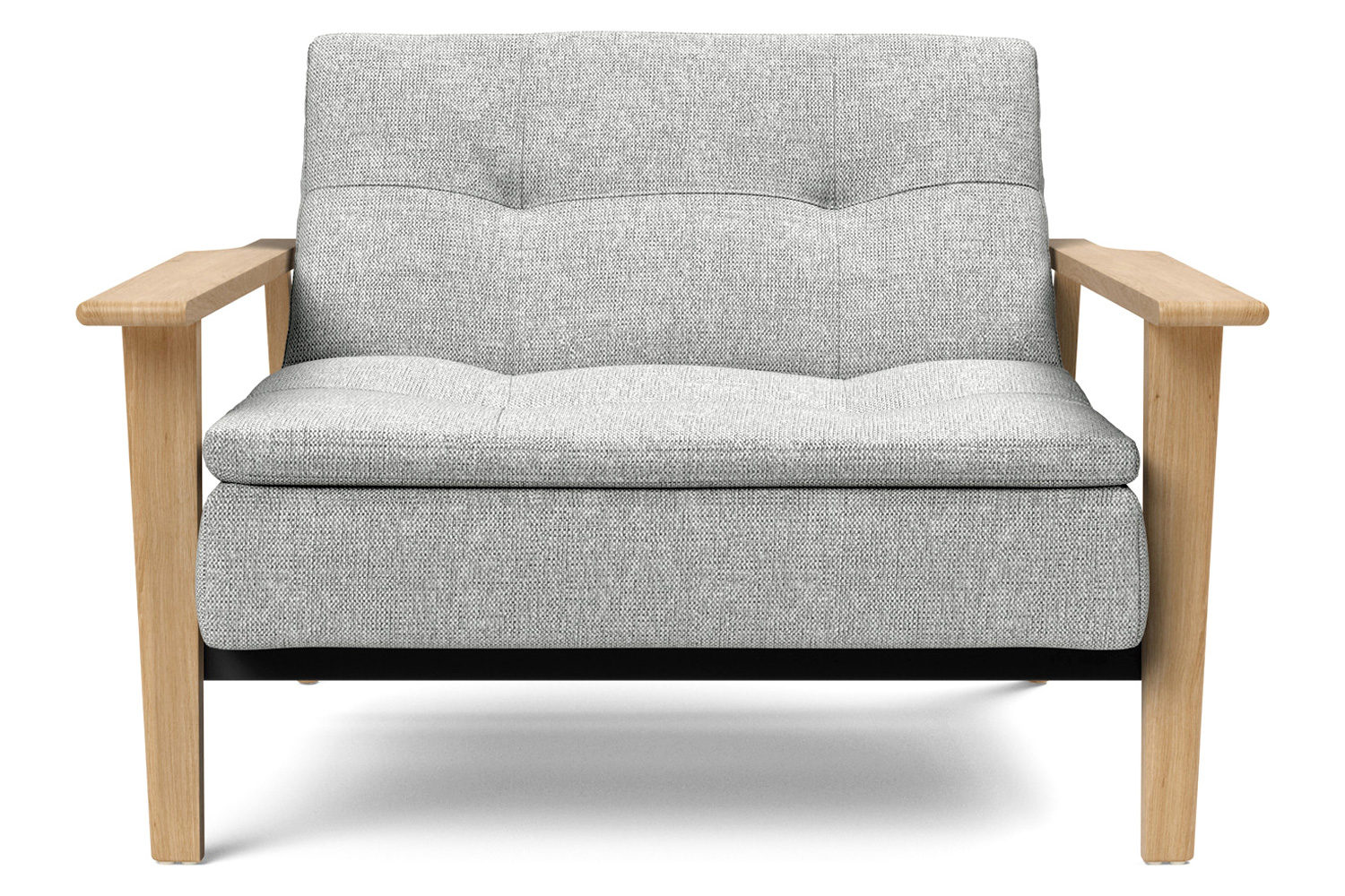 Innovation Living Dublexo Frej Chair Oak - 590 Micro Check Gray