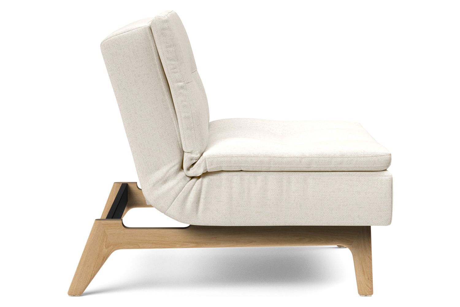 Innovation Living Dublexo Eik Chair Oak - 531 Bouclé Off White