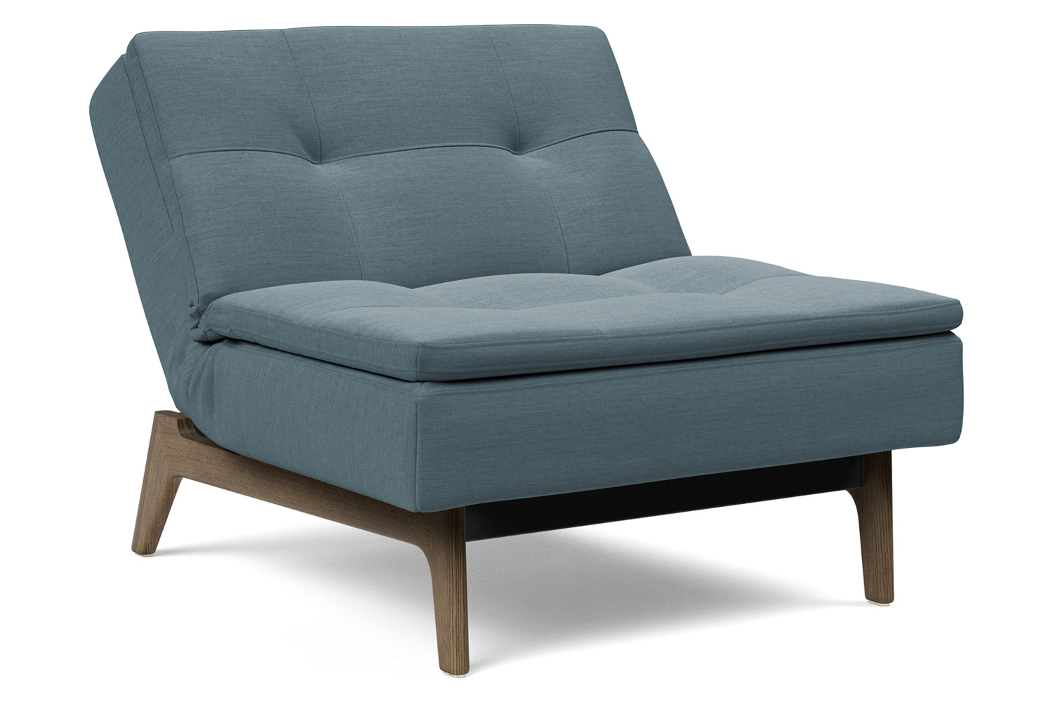 Innovation Living Dublexo Eik Chair Smoked Oak - 573 Vivus Dusty Blue