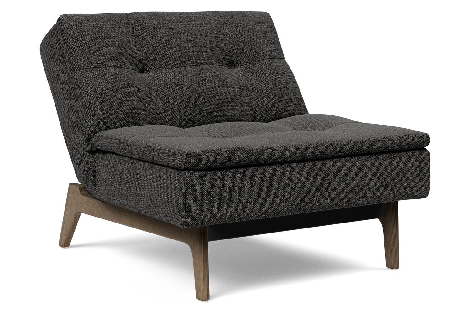 Innovation Living Dublexo Eik Chair Smoked Oak - 577 Kenya Dark Gray