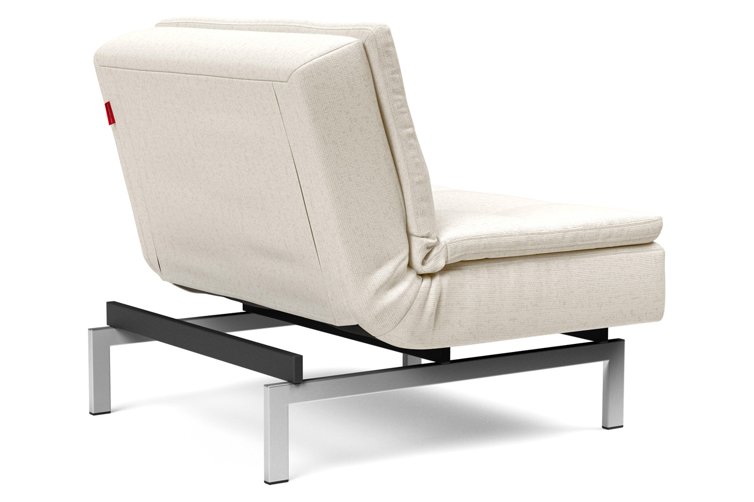 Innovation Living Dublexo Stainless Steel Chair - 531 Bouclé Off White