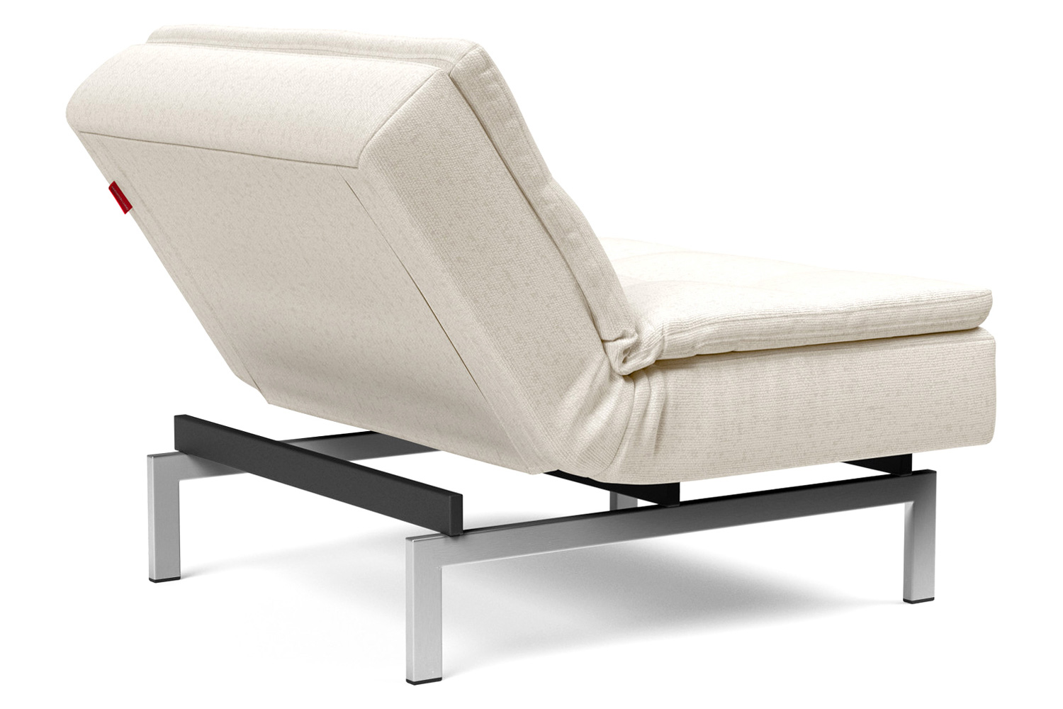 Innovation Living Dublexo Stainless Steel Chair - 531 Bouclé Off White