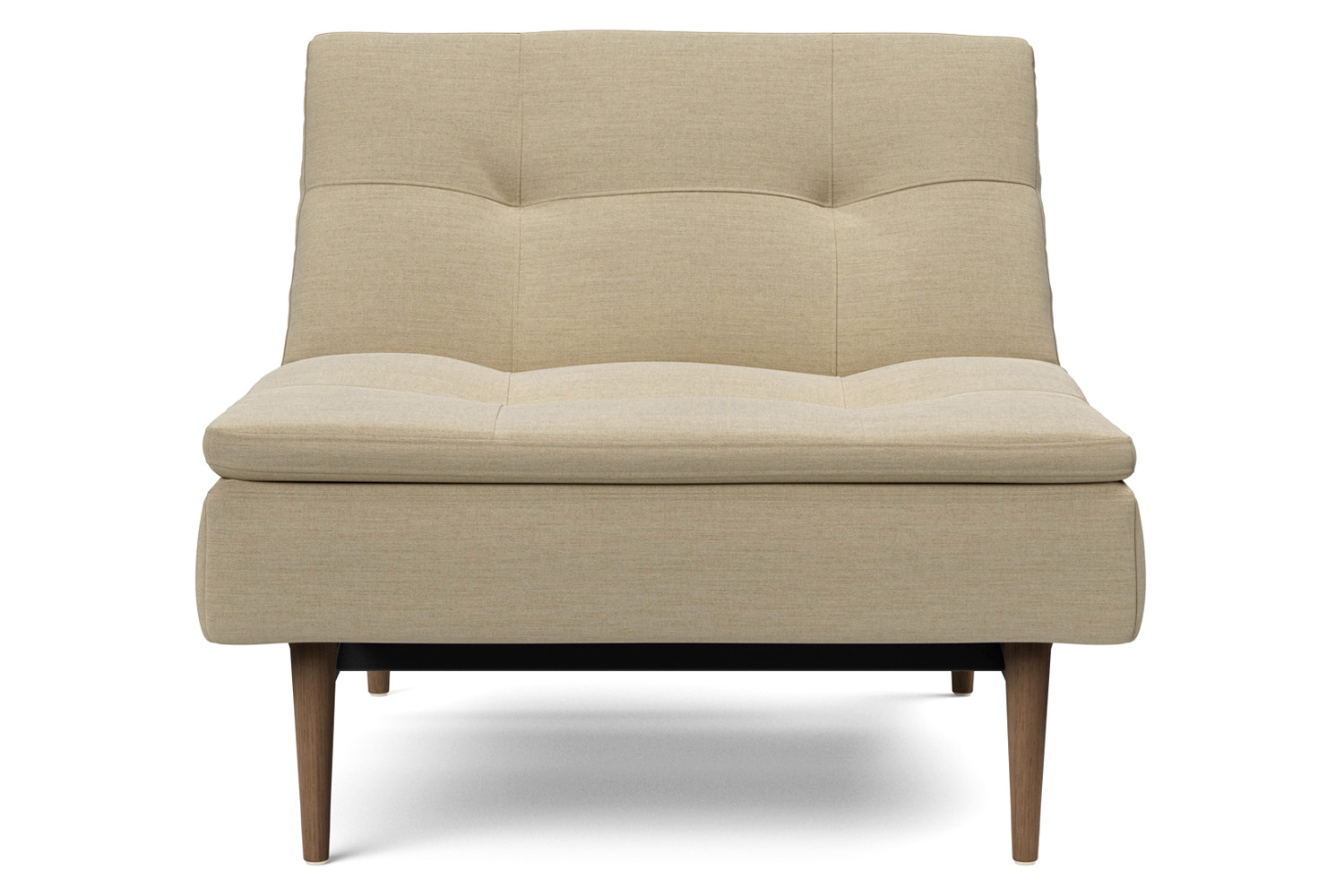 Innovation Living Dublexo Styletto Chair Dark Wood - 571 Vivus Dusty Sand
