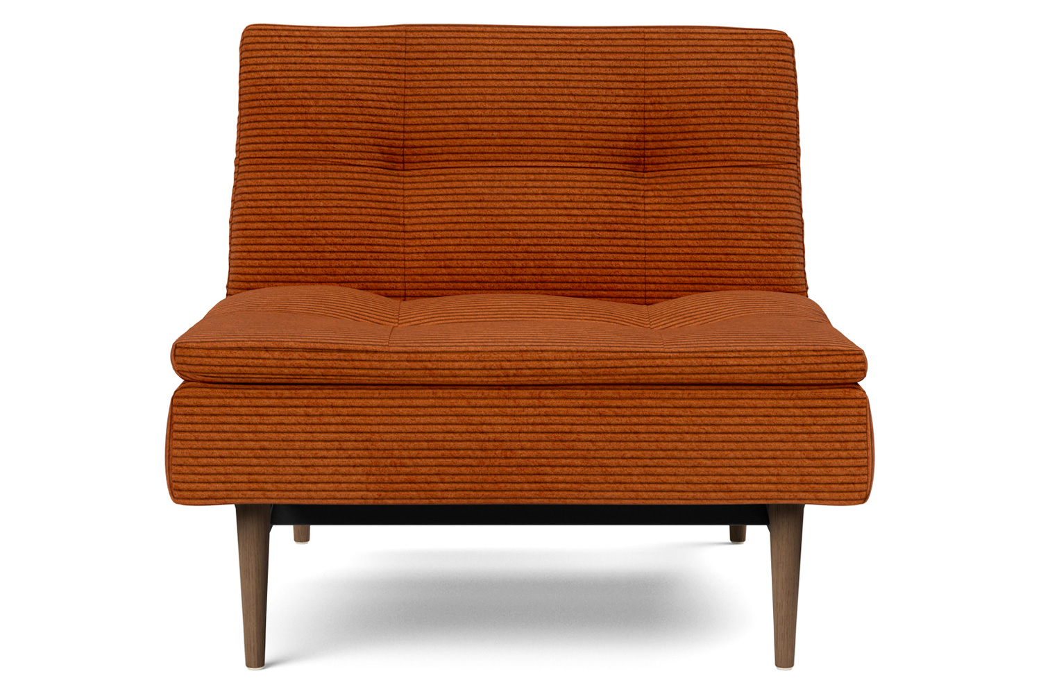 Innovation Living Dublexo Styletto Chair Dark Wood - 595 Corduroy Burnt Orange