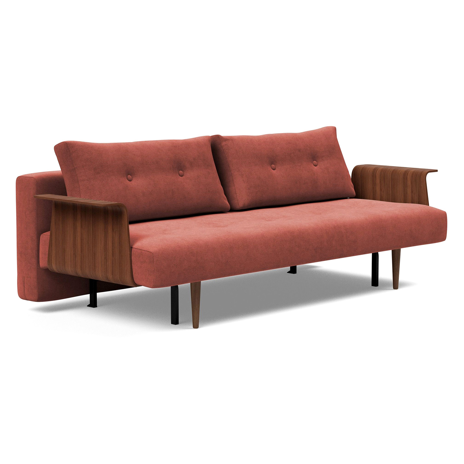 Innovation Living - Recast Plus Sofa Bed Dark Styletto with Arms