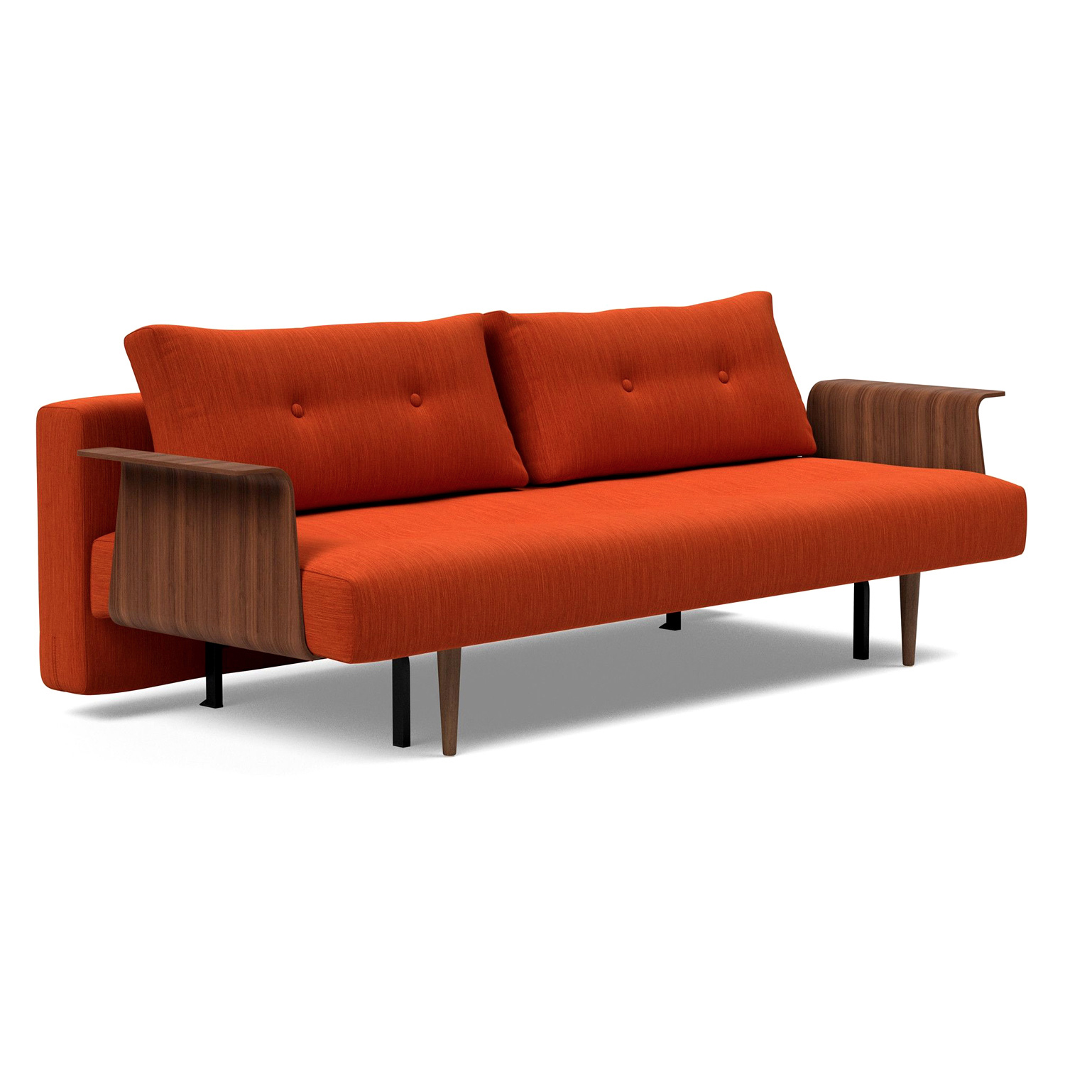 Innovation Living - Recast Plus Sofa Bed Dark Styletto with Arms