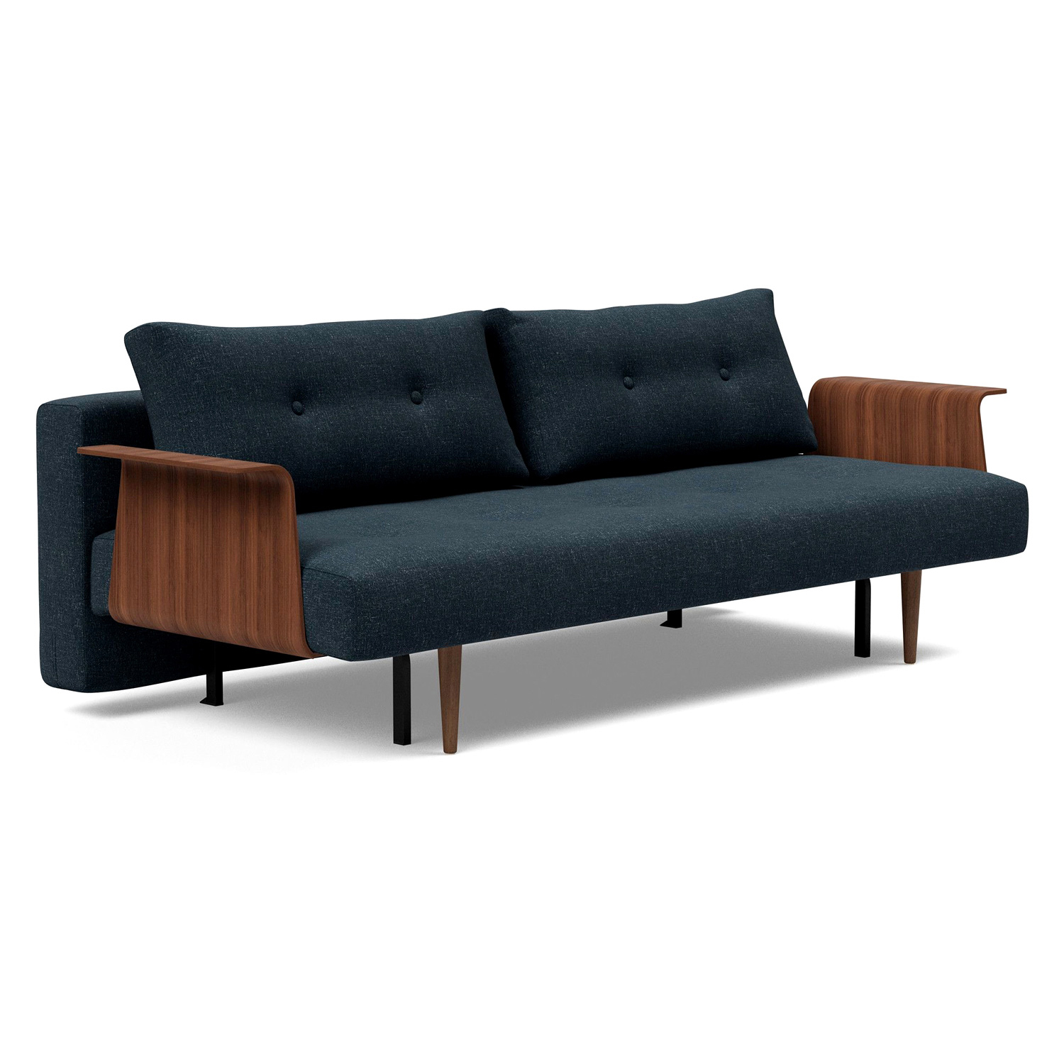 Innovation Living - Recast Plus Sofa Bed Dark Styletto with Arms