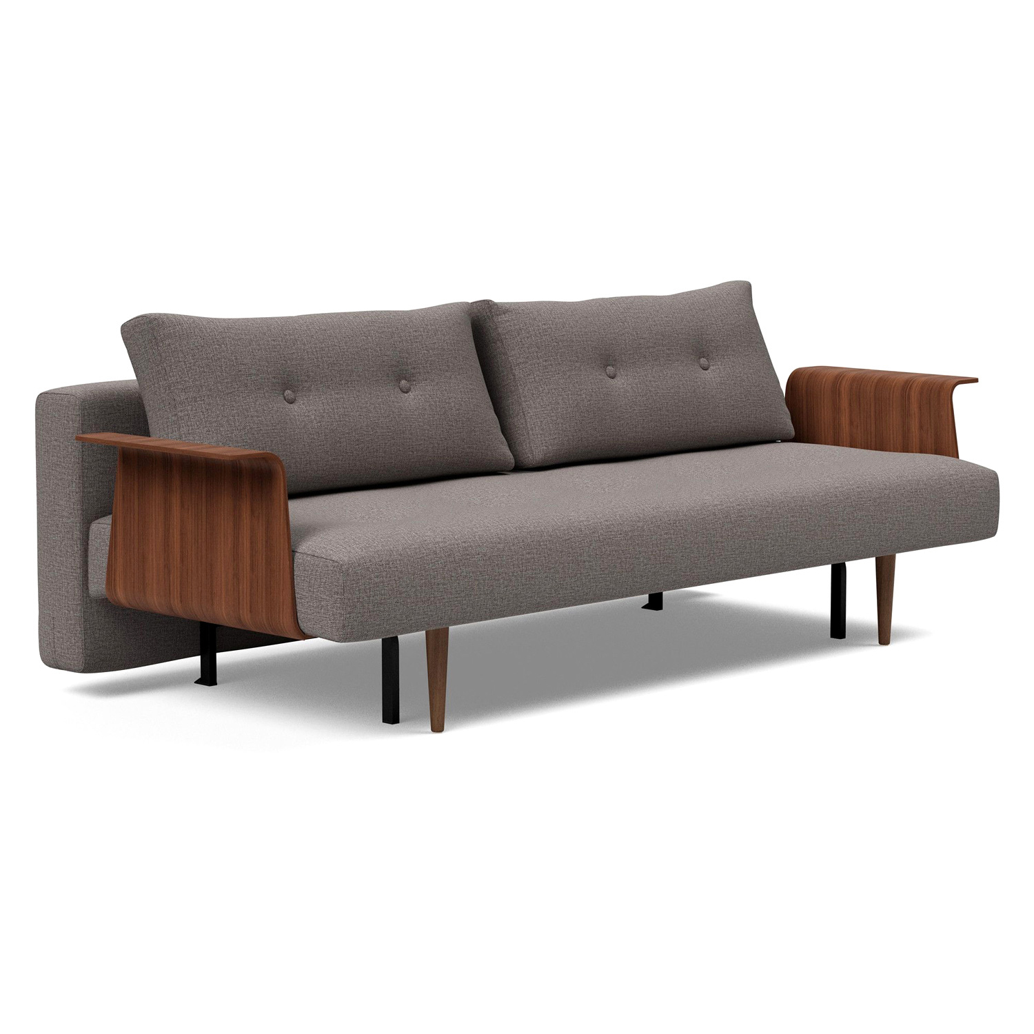 Innovation Living - Recast Plus Sofa Bed Dark Styletto with Arms