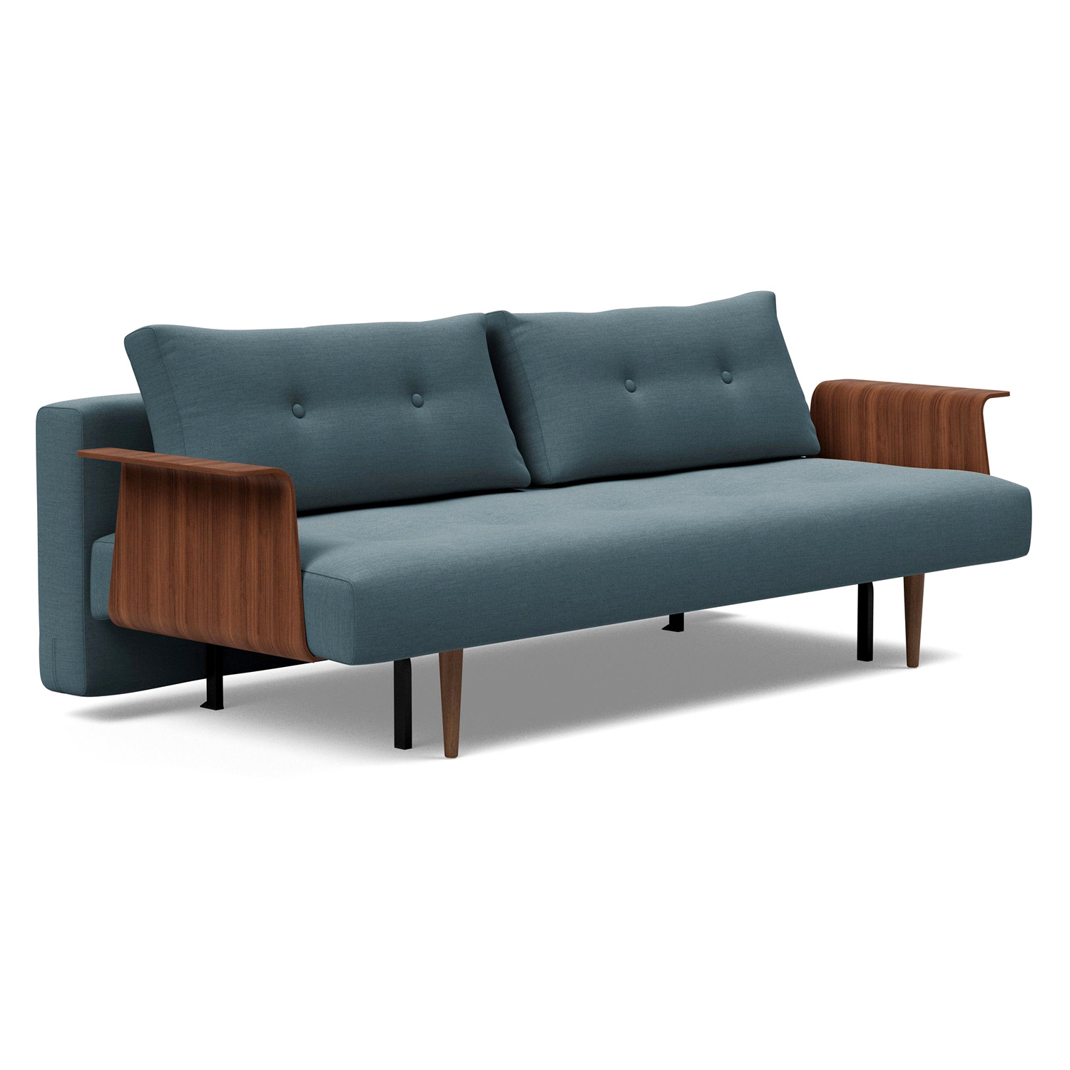 Innovation Living - Recast Plus Sofa Bed Dark Styletto with Arms