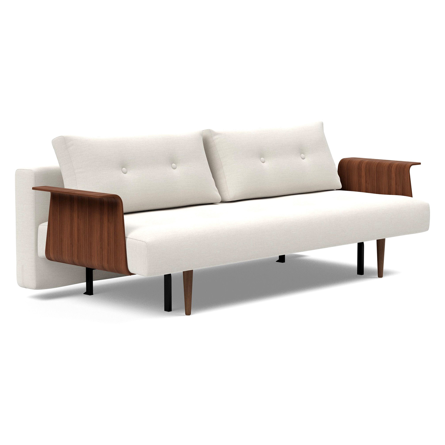 Innovation Living - Recast Plus Sofa Bed Dark Styletto with Arms