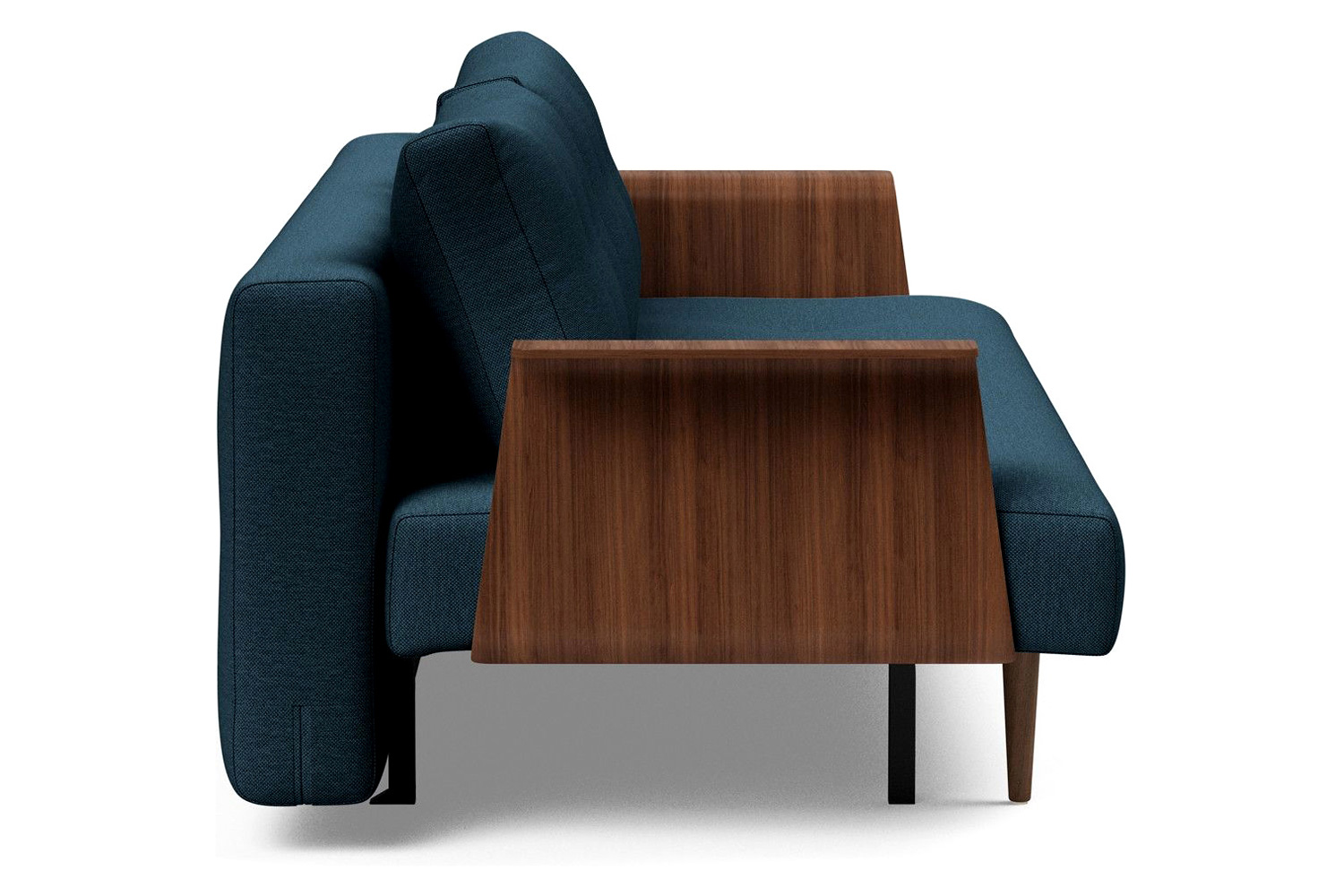 Innovation Living Recast Plus Sofa Bed Dark Styletto with Arms - 580 Argus Navy Blue