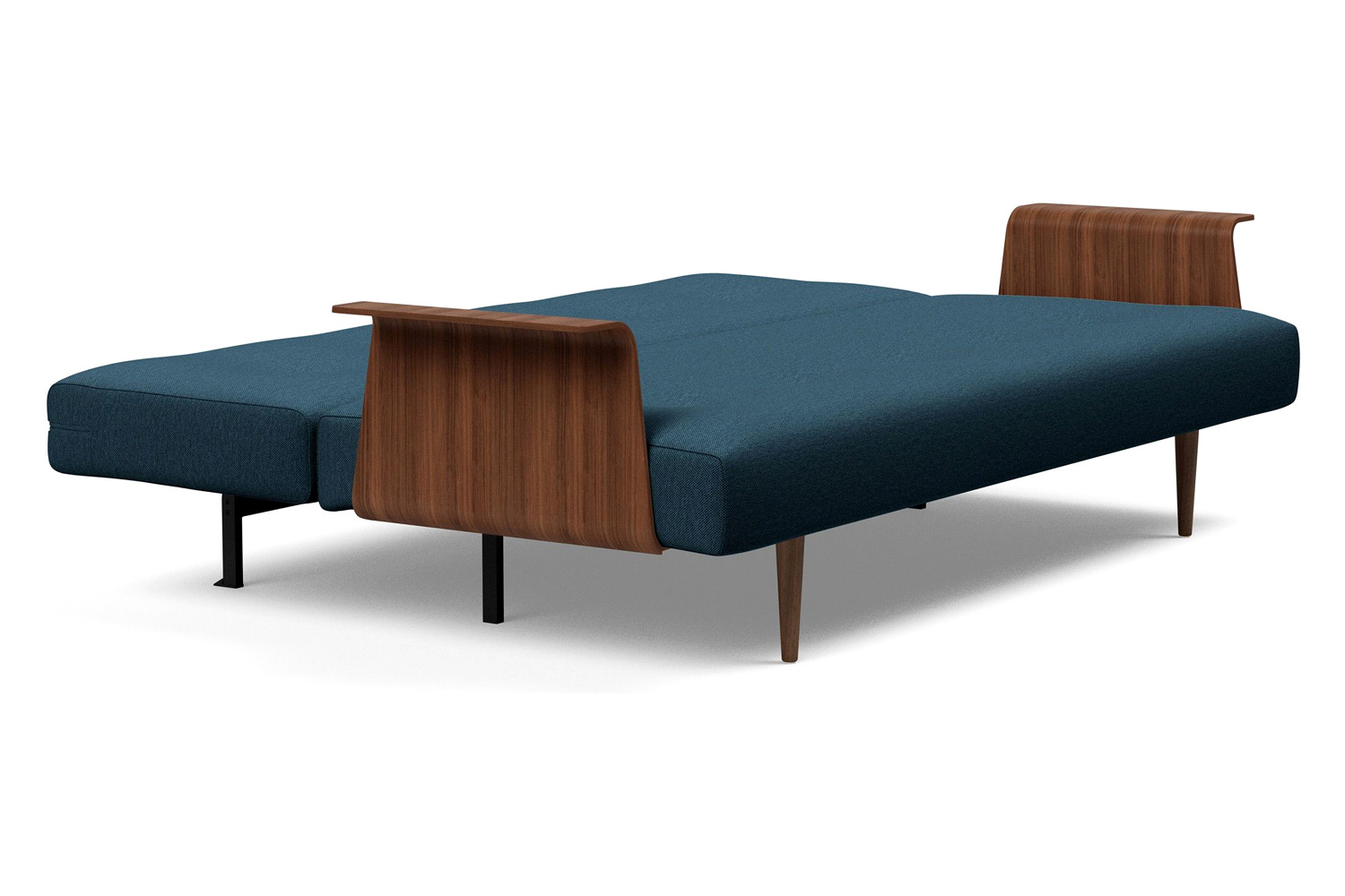 Innovation Living Recast Plus Sofa Bed Dark Styletto with Arms - 580 Argus Navy Blue