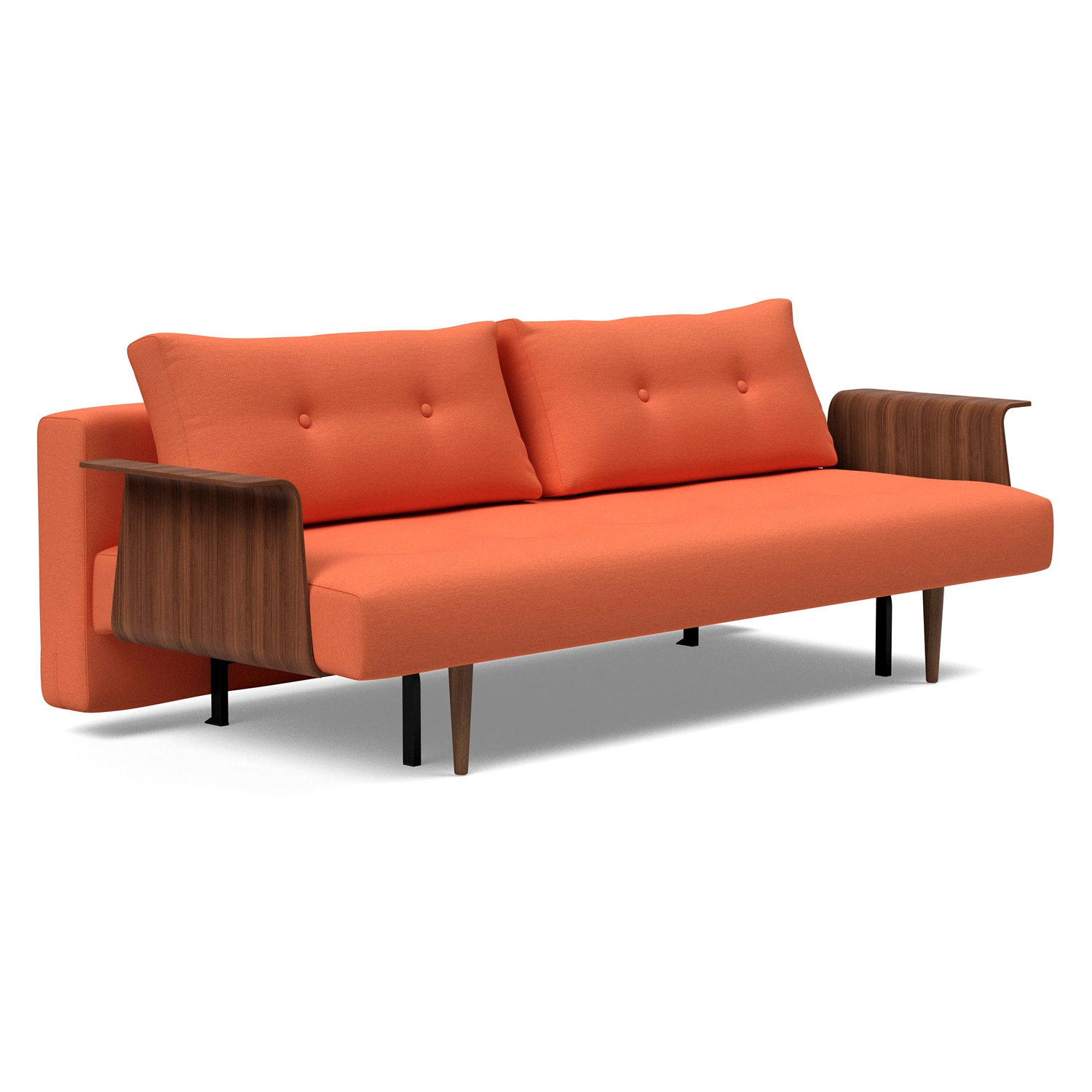 Innovation Living - Recast Plus Sofa Bed Dark Styletto with Arms