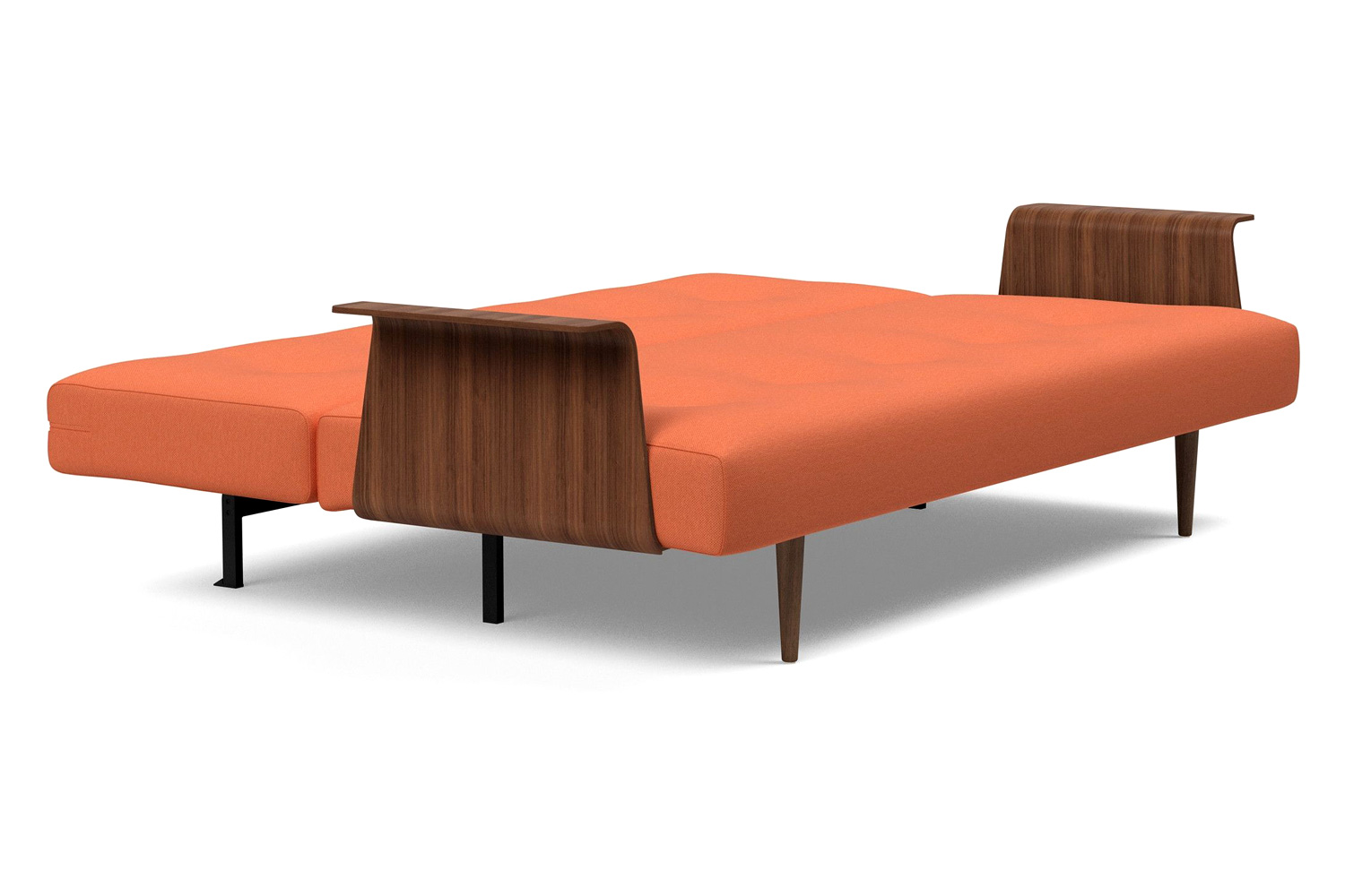 Innovation Living Recast Plus Sofa Bed Dark Styletto with Arms - 581 Argus Rust
