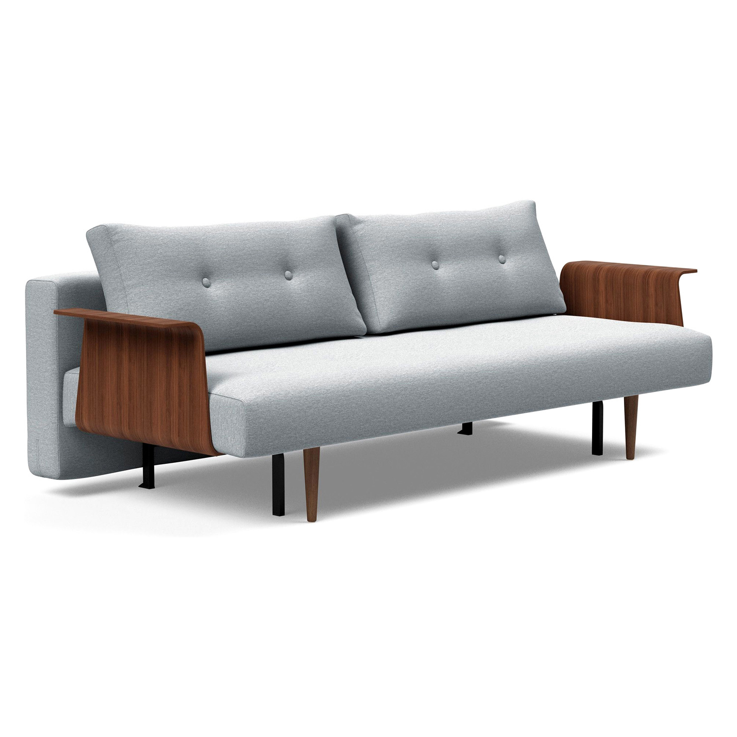 Innovation Living - Recast Plus Sofa Bed Dark Styletto with Arms