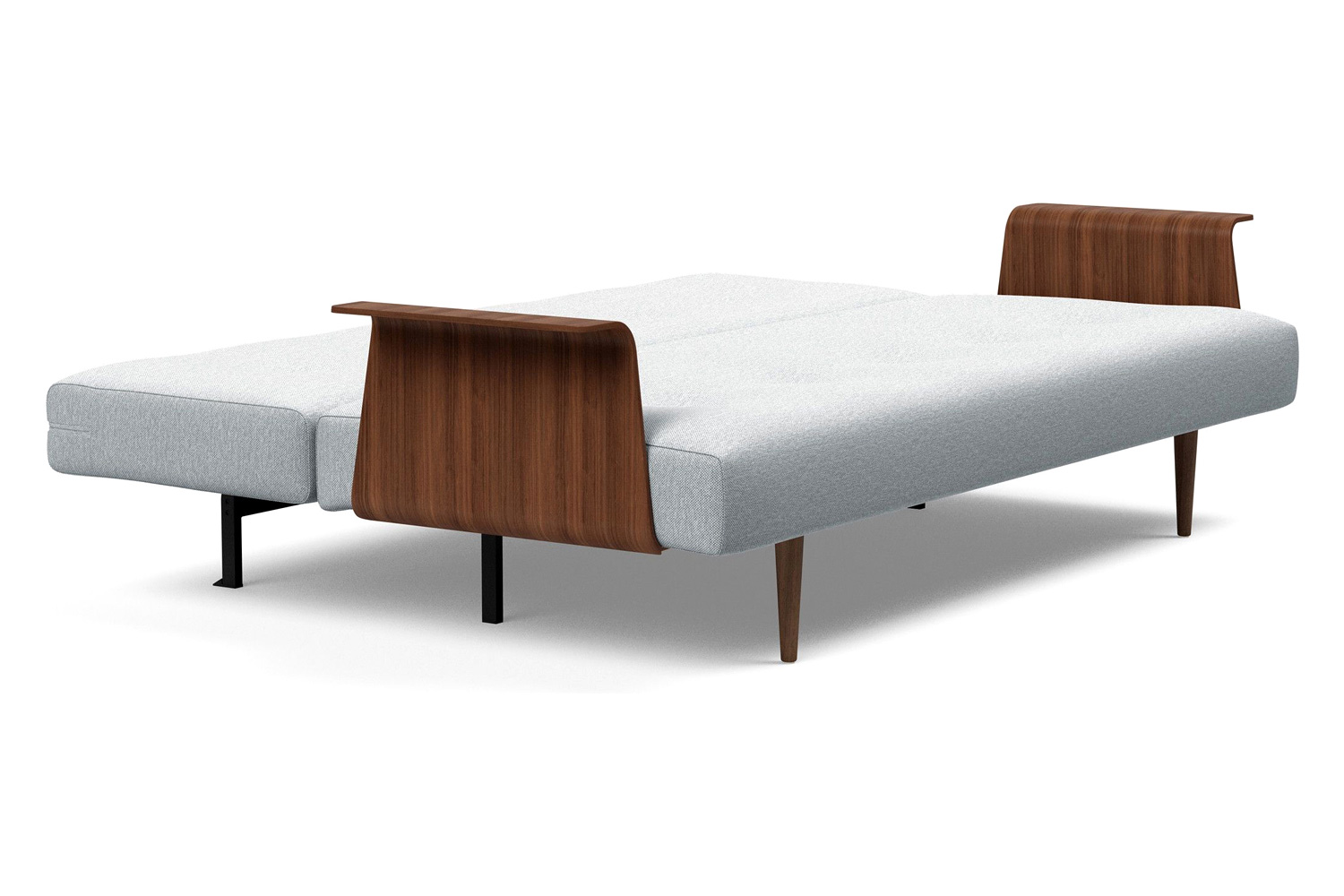 Innovation Living Recast Plus Sofa Bed Dark Styletto with Arms - 583 Argus Gray