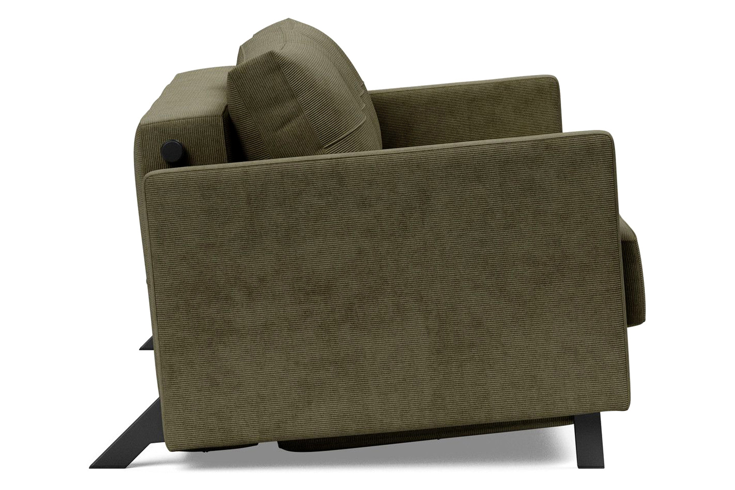 Innovation Living Cubed Full Size Sofa Bed with Arms - 316 Cordufine Pine Green