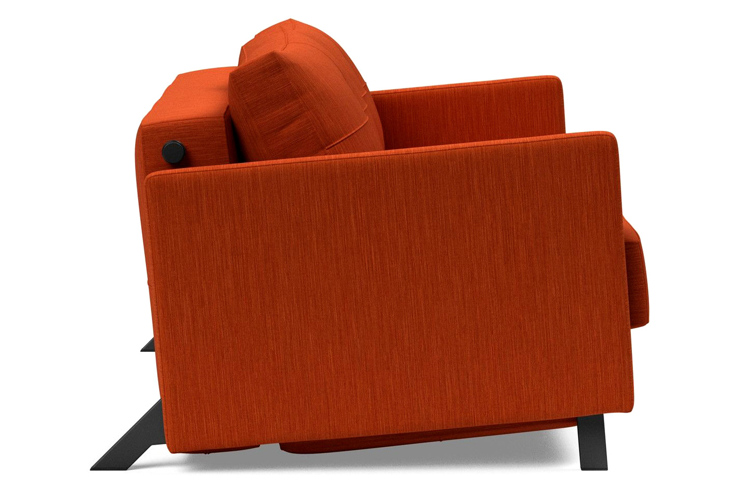 Innovation Living Cubed Full Size Sofa Bed with Arms - 506 Elegance Paprika
