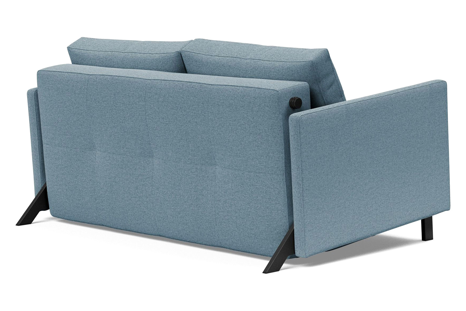Innovation Living Cubed Full Size Sofa Bed with Arms - 558 Soft Indigo