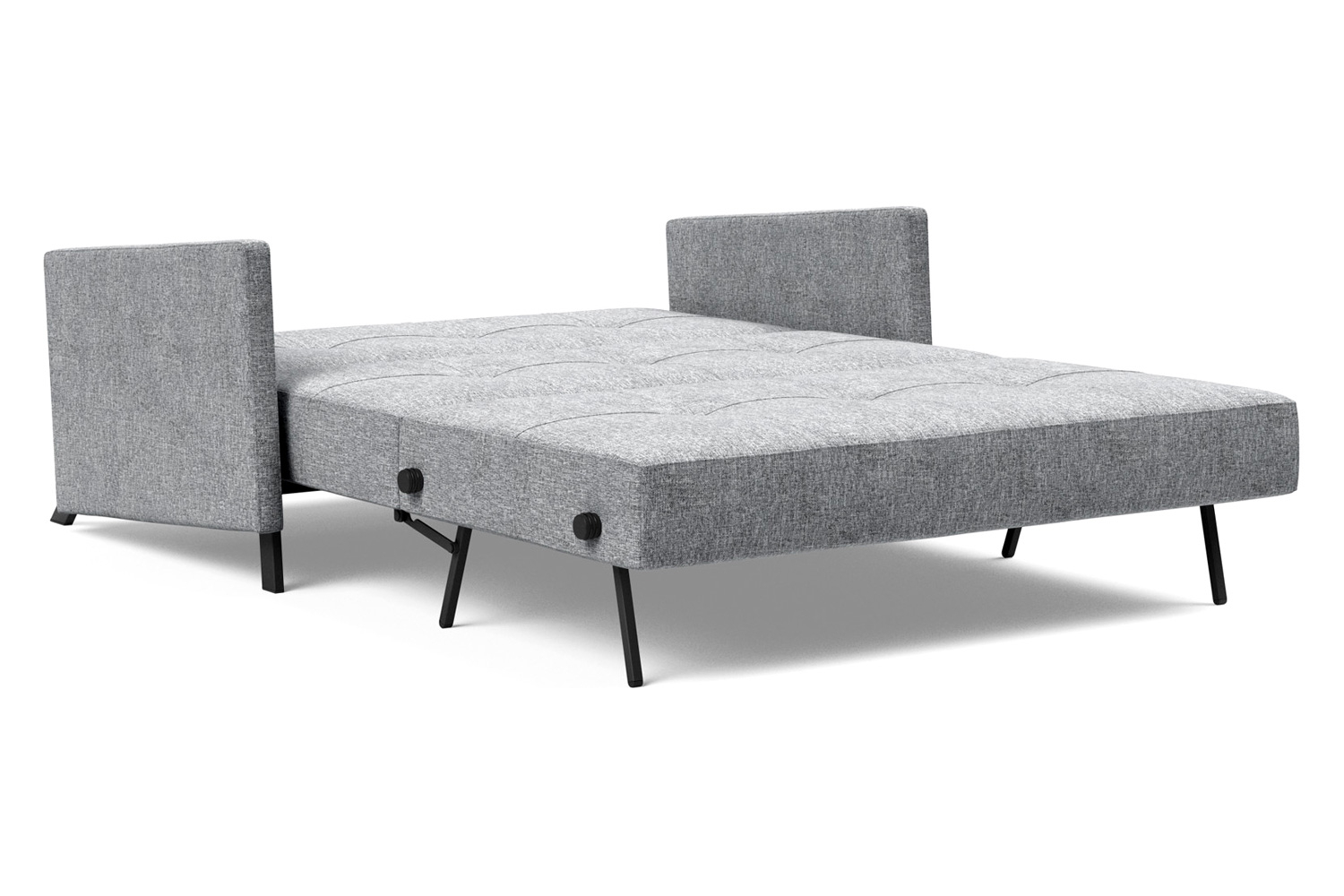 Innovation Living Cubed Full Size Sofa Bed with Arms - 565 Twist Granite