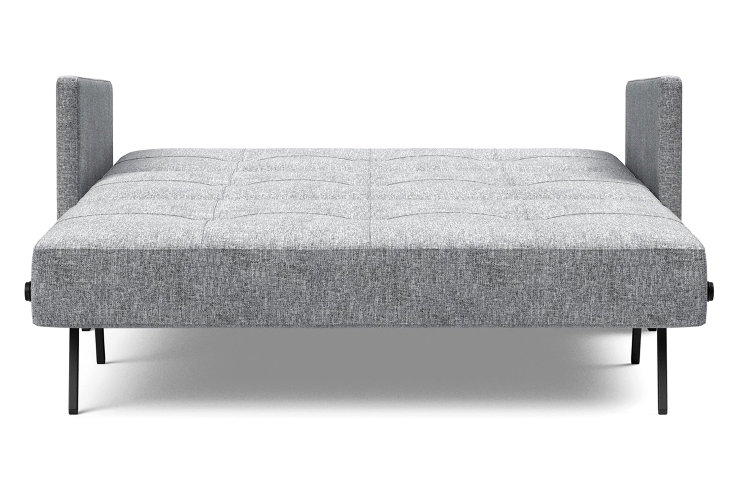 Innovation Living Cubed Full Size Sofa Bed with Arms - 565 Twist Granite
