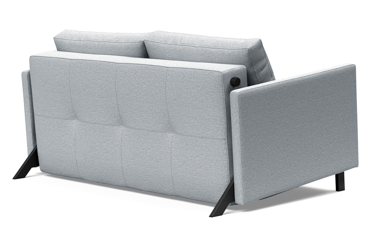 Innovation Living Cubed Full Size Sofa Bed with Arms - 583 Argus Gray