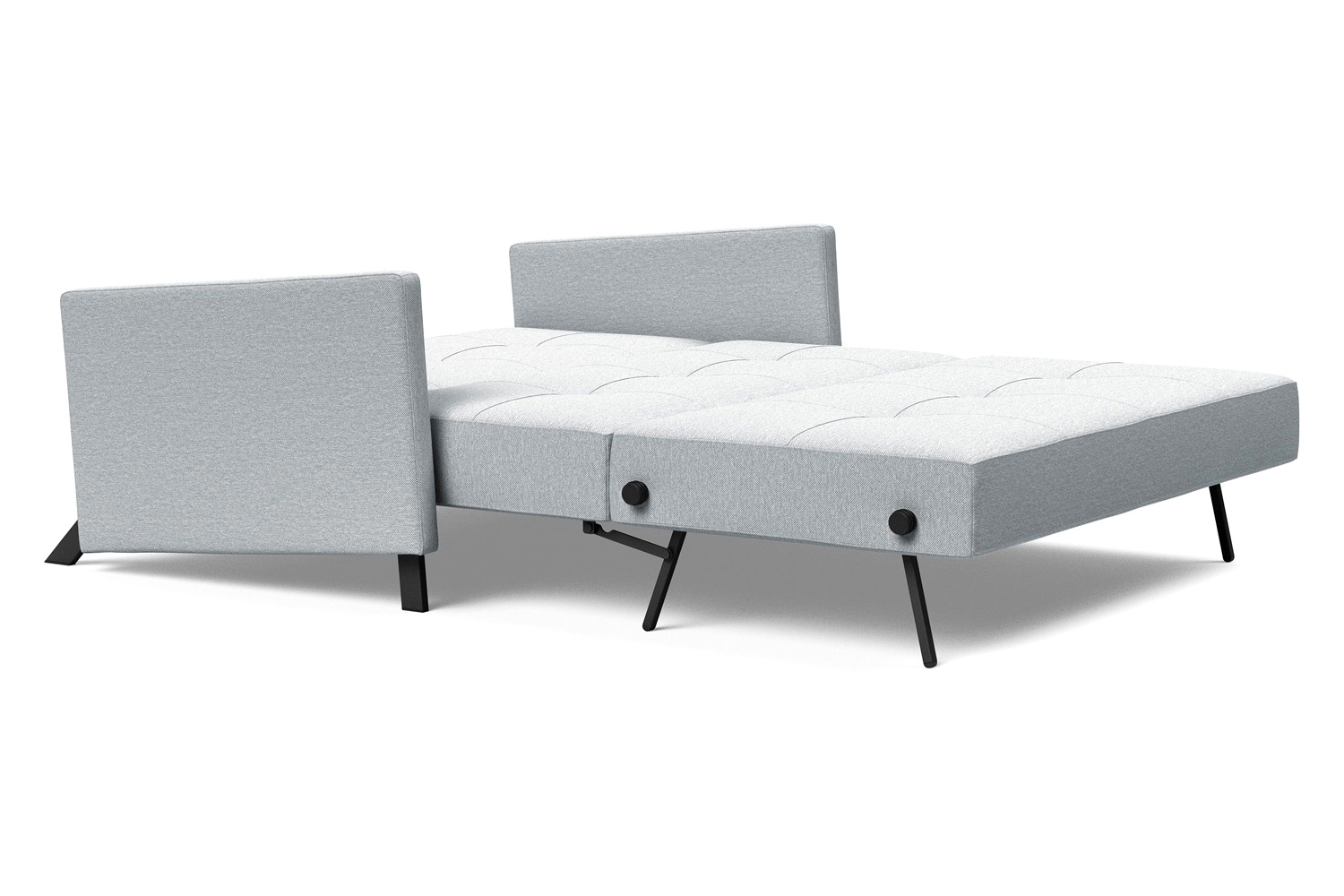Innovation Living Cubed Full Size Sofa Bed with Arms - 583 Argus Gray